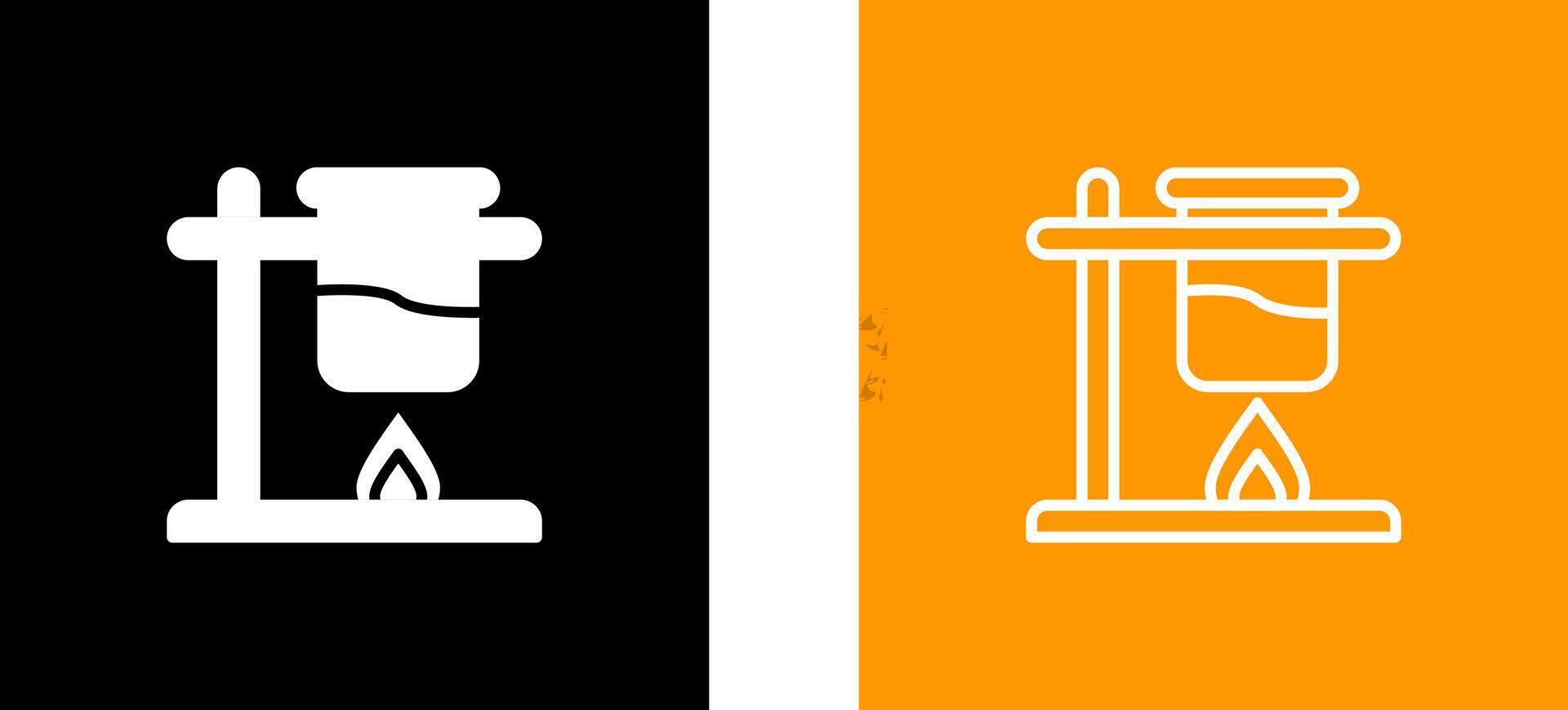 Bunsen Burner Vector Icon