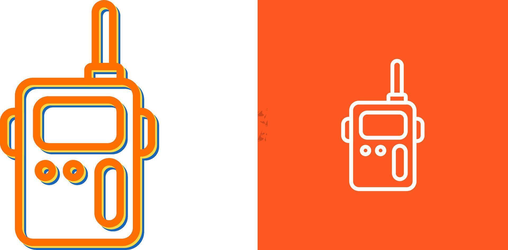 Walkie Talkie Vector Icon