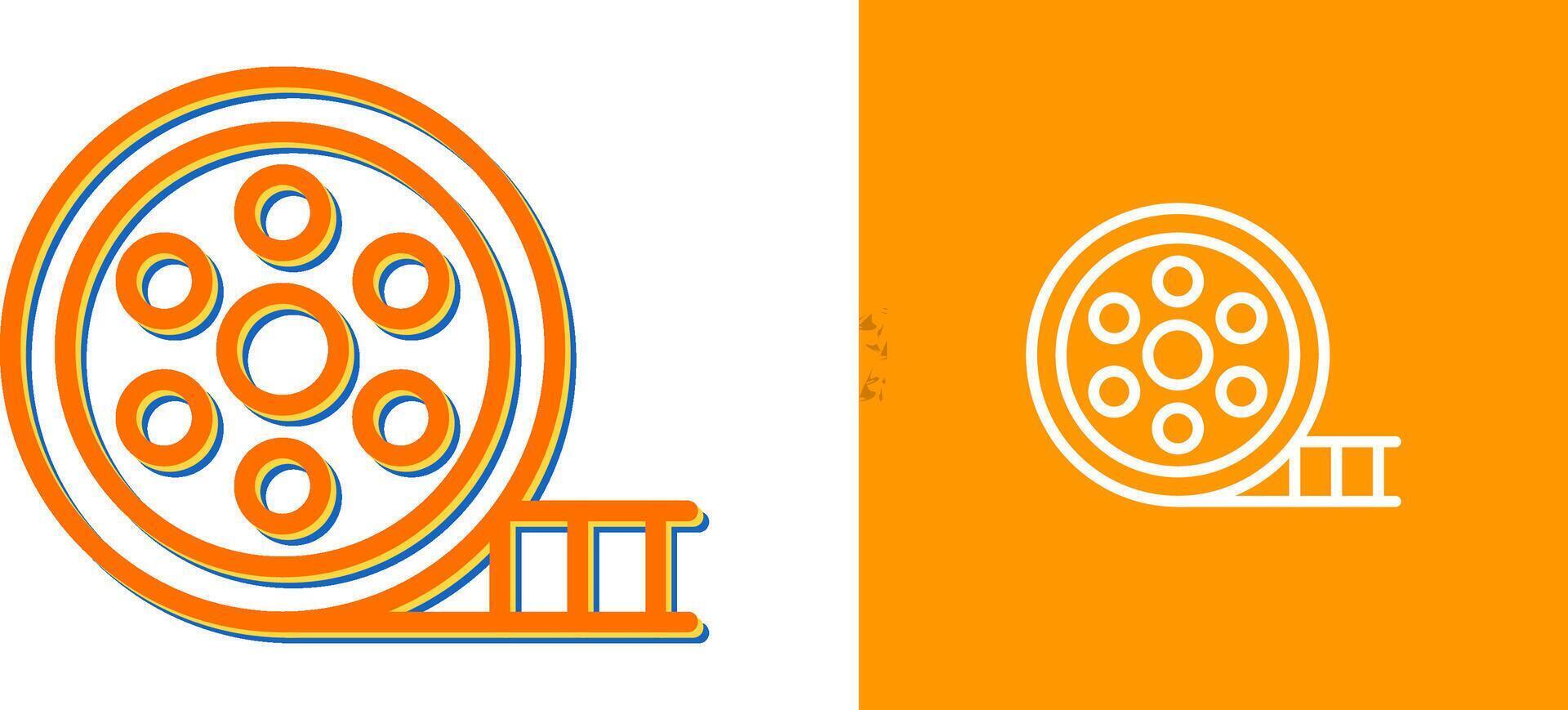 Movie Reel Vector Icon