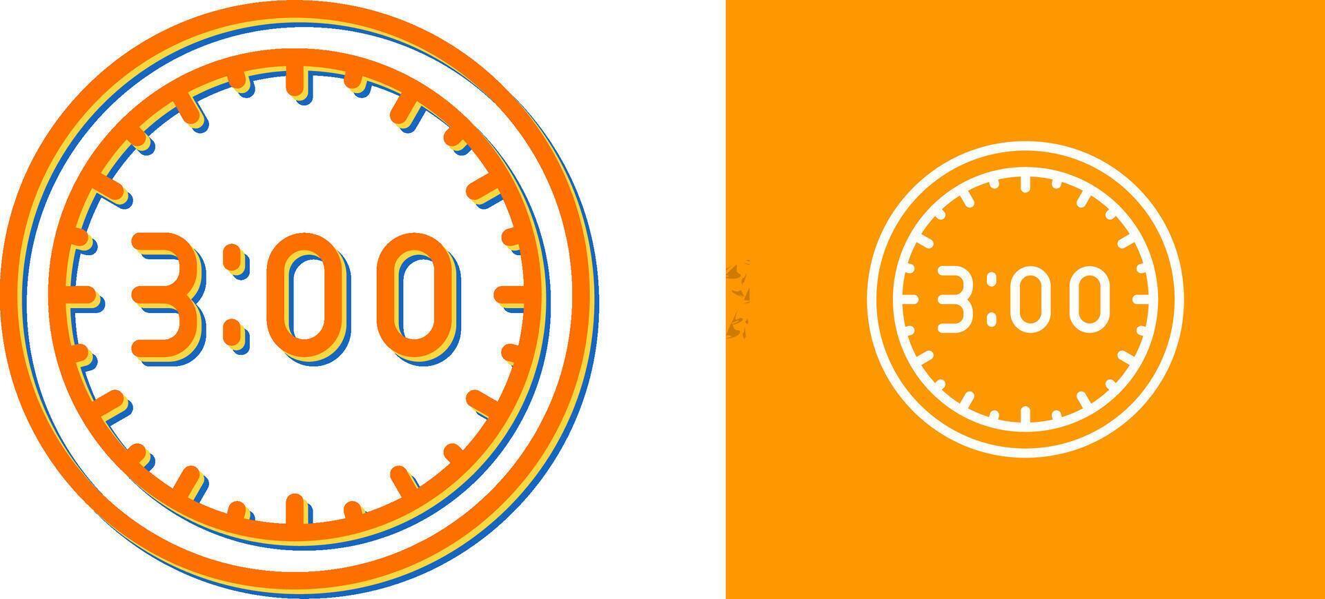 Clock Vector Icon