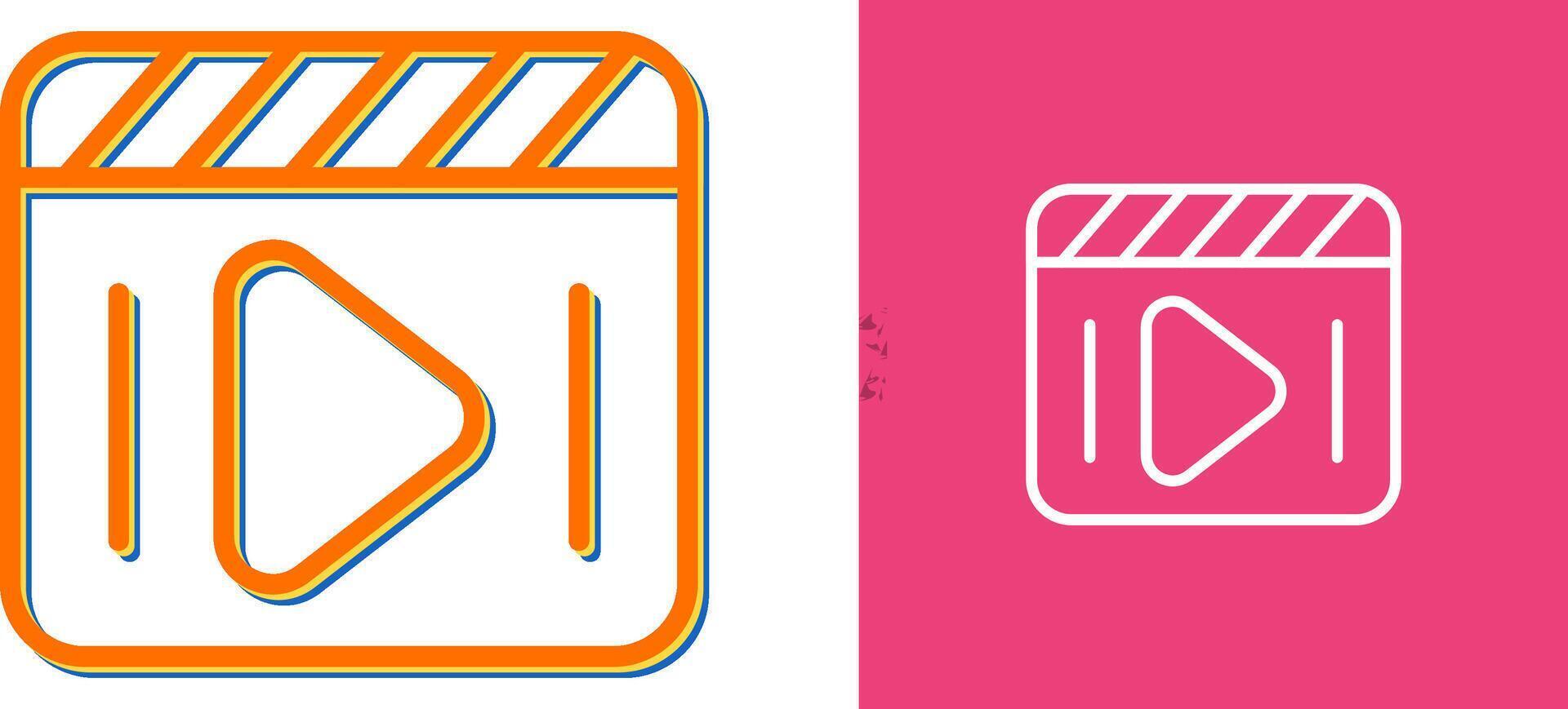 Clapperboard Vector Icon