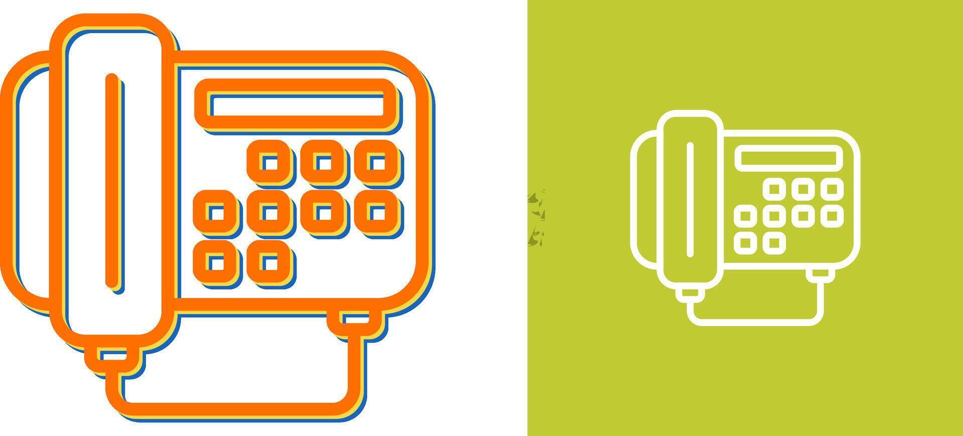 Fax Machine Vector Icon