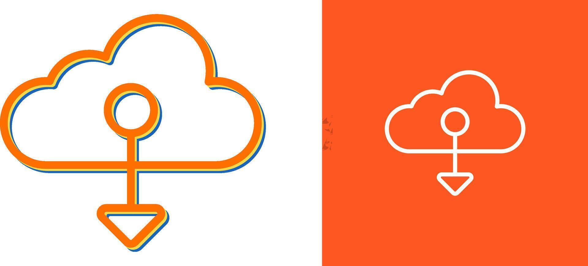 Cloud Native Vector Icon