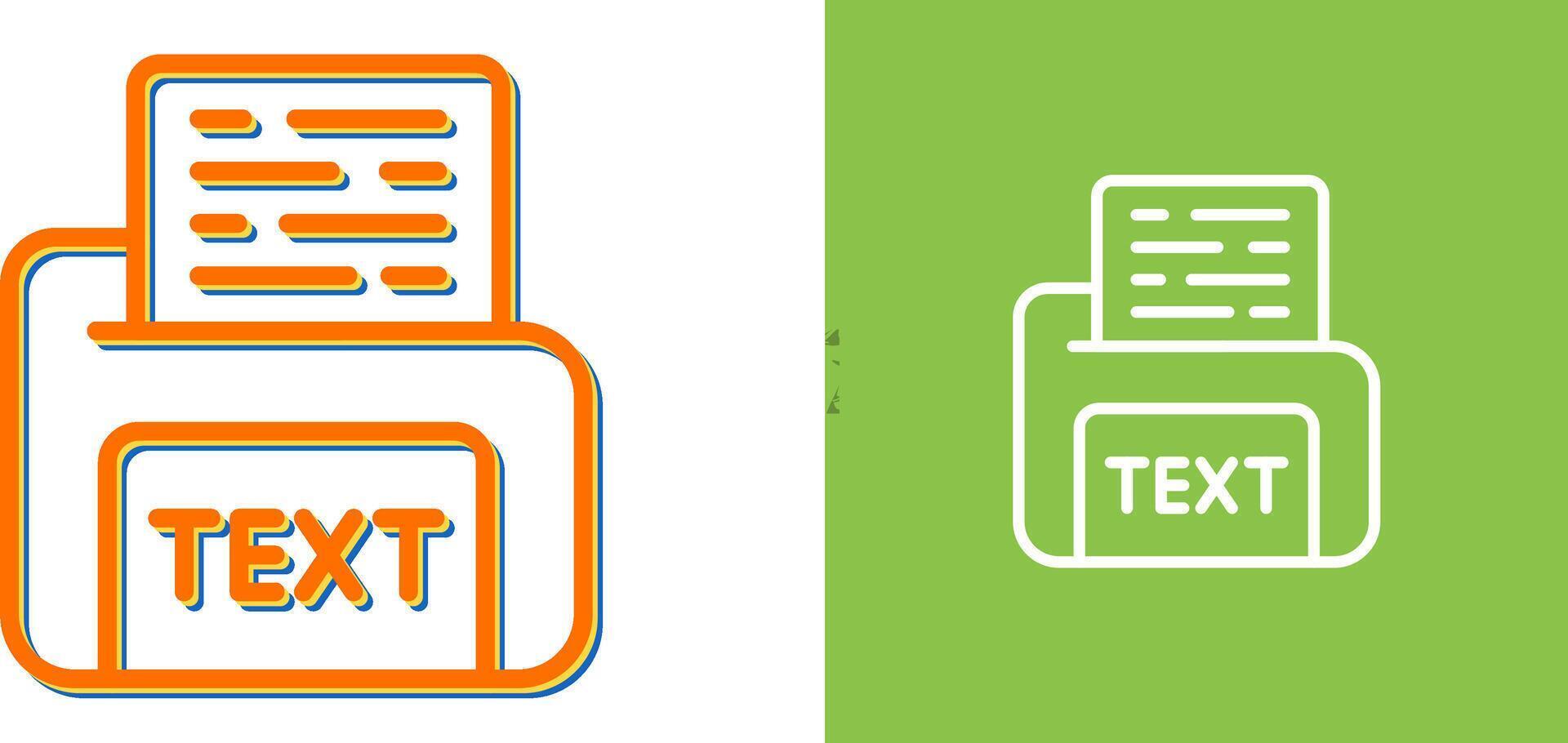 Text File Vector Icon 40595102 Vector Art at Vecteezy