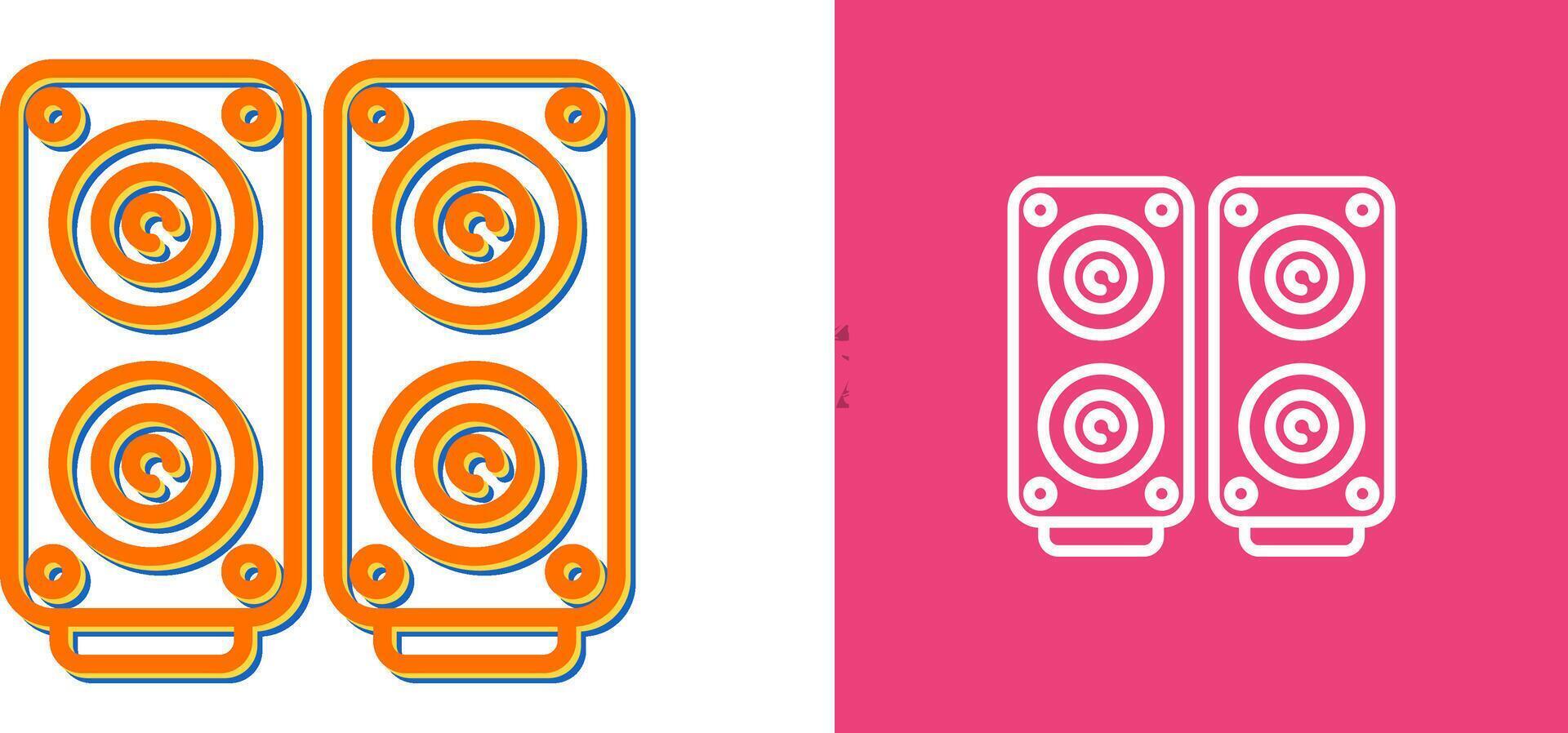 Speakers Vector Icon