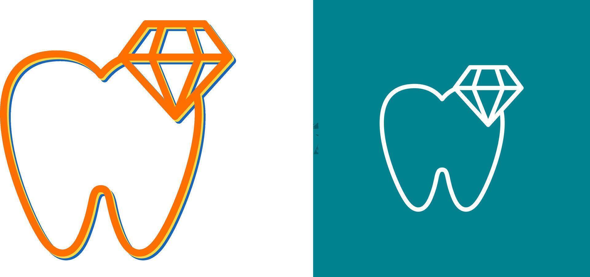 White Teeth Vector Icon