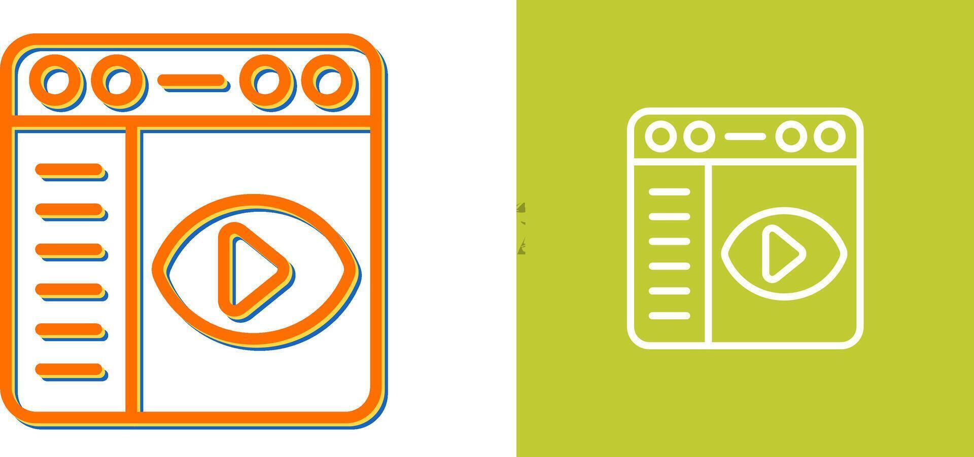 Browser Vector Icon