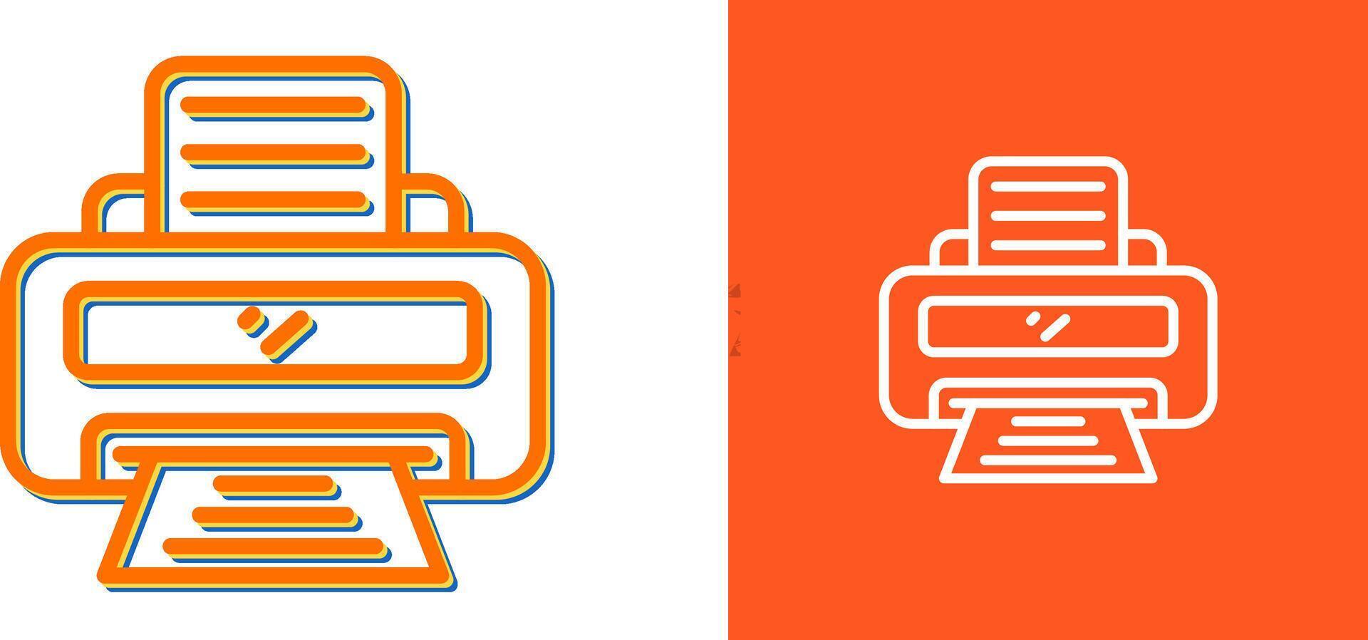 Unique Two Icons Set vector