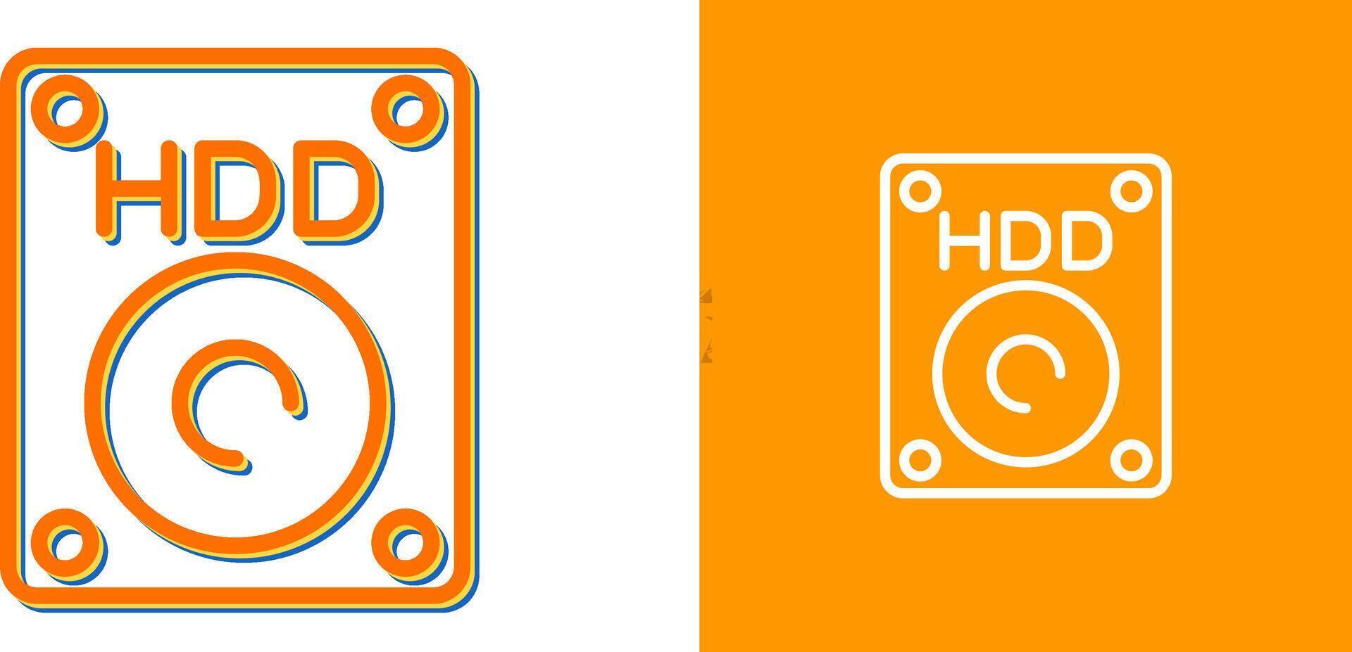 Hdd Vector Icon