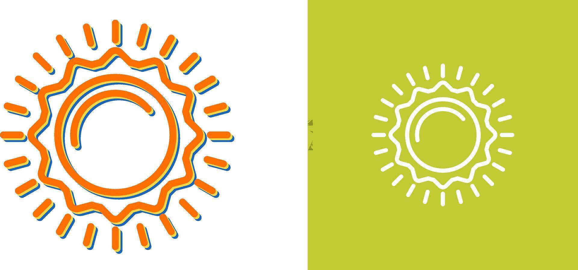 Sun Vector Icon