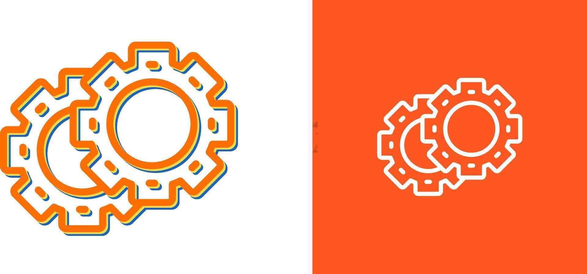 Gears Vector Icon