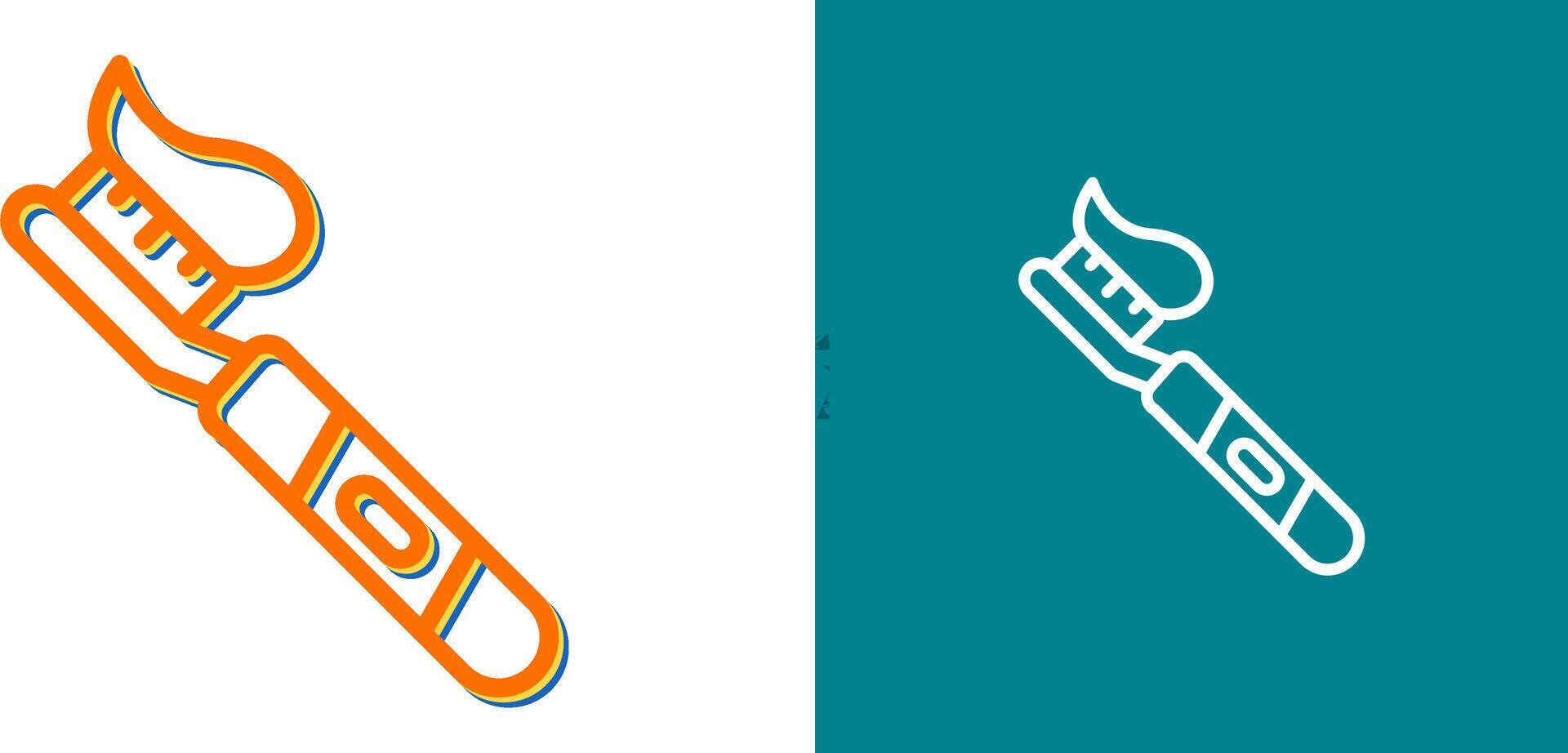 Electric Toothbrush Vector Icon