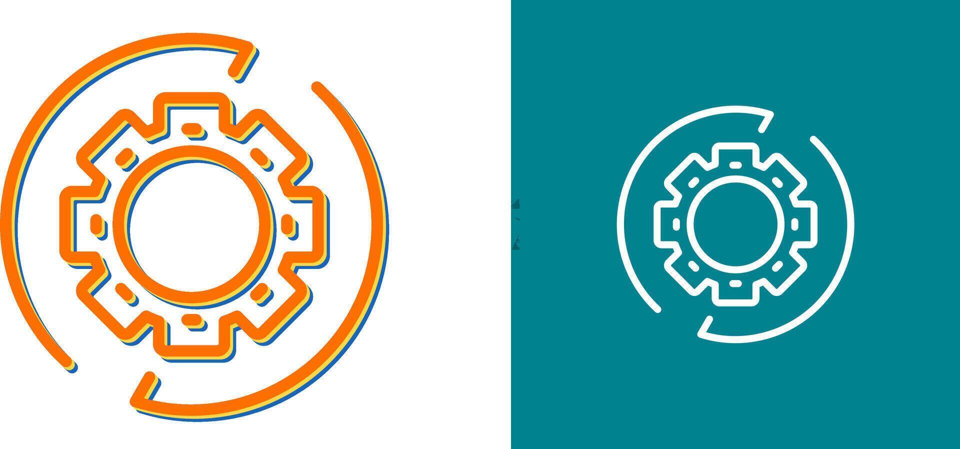 Settings Gear Vector Icon