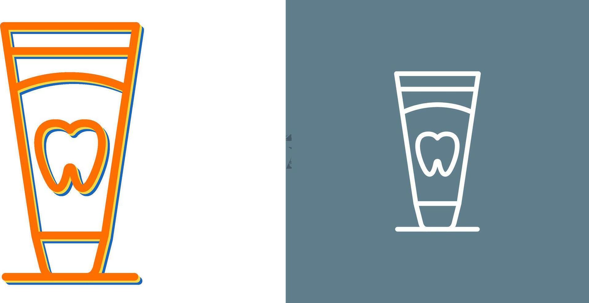 Toothpaste Vector Icon