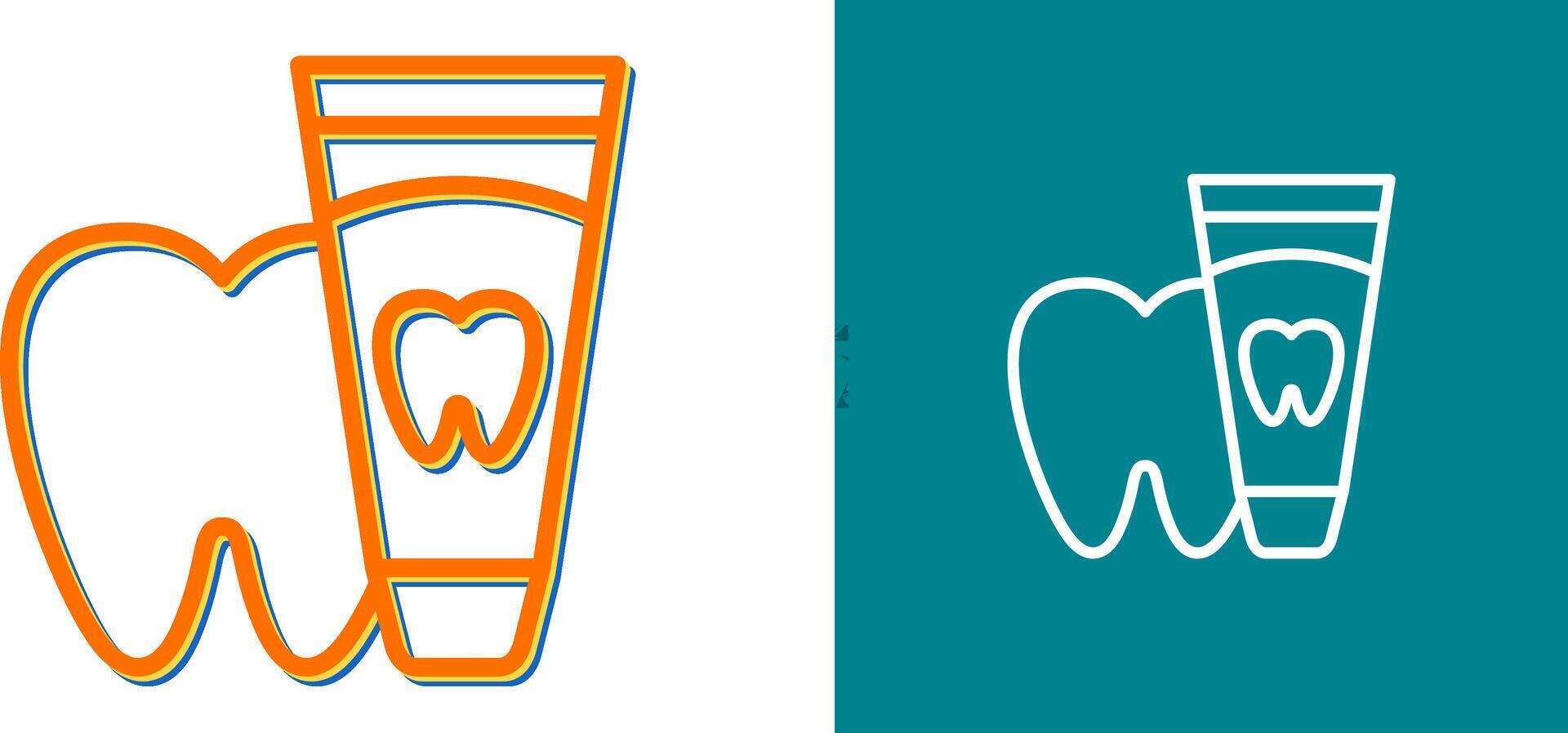 Toothpaste Vector Icon