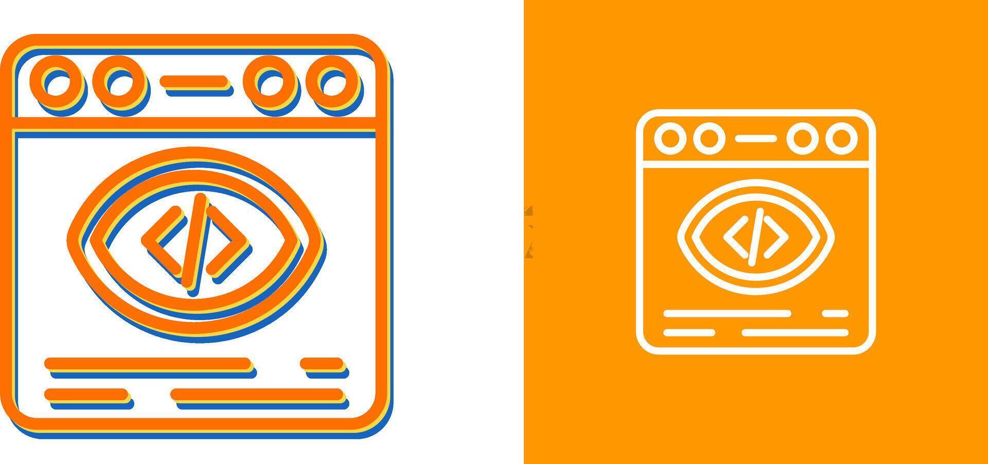 Browser Vector Icon