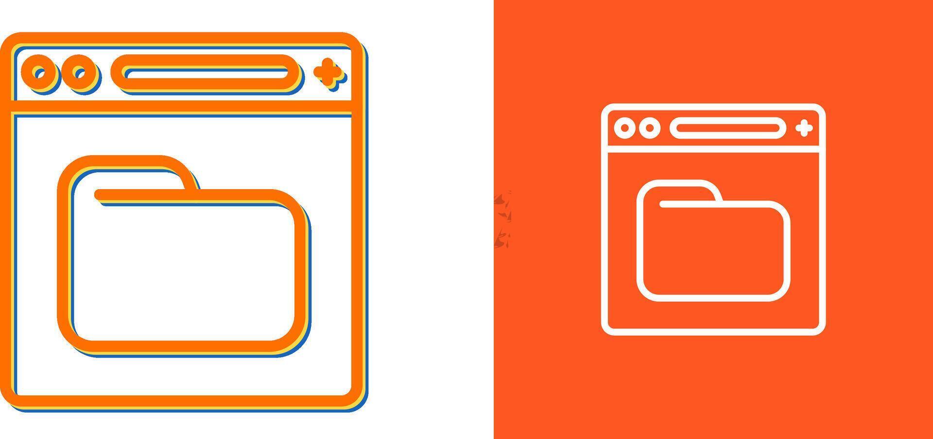 Browser Vector Icon