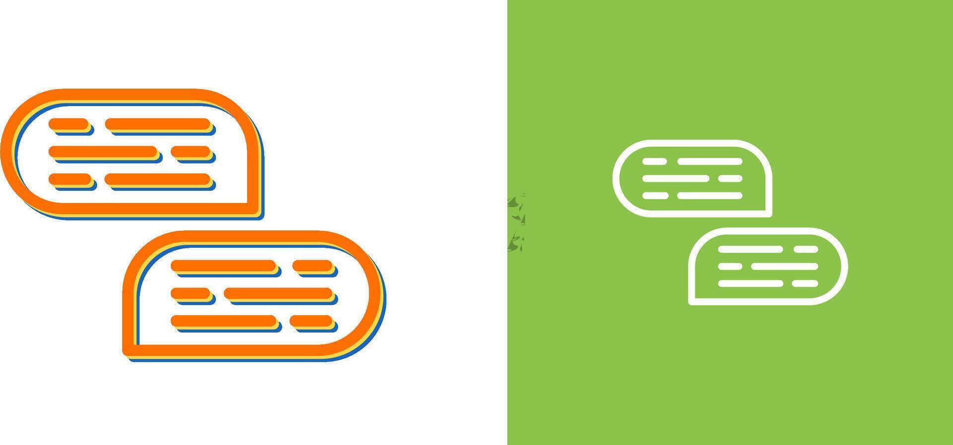 Speech Bubbles Vector Icon