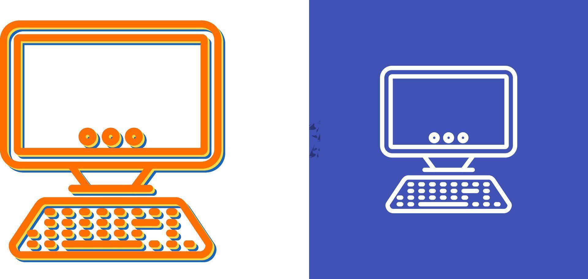 Desktop Vector Icon