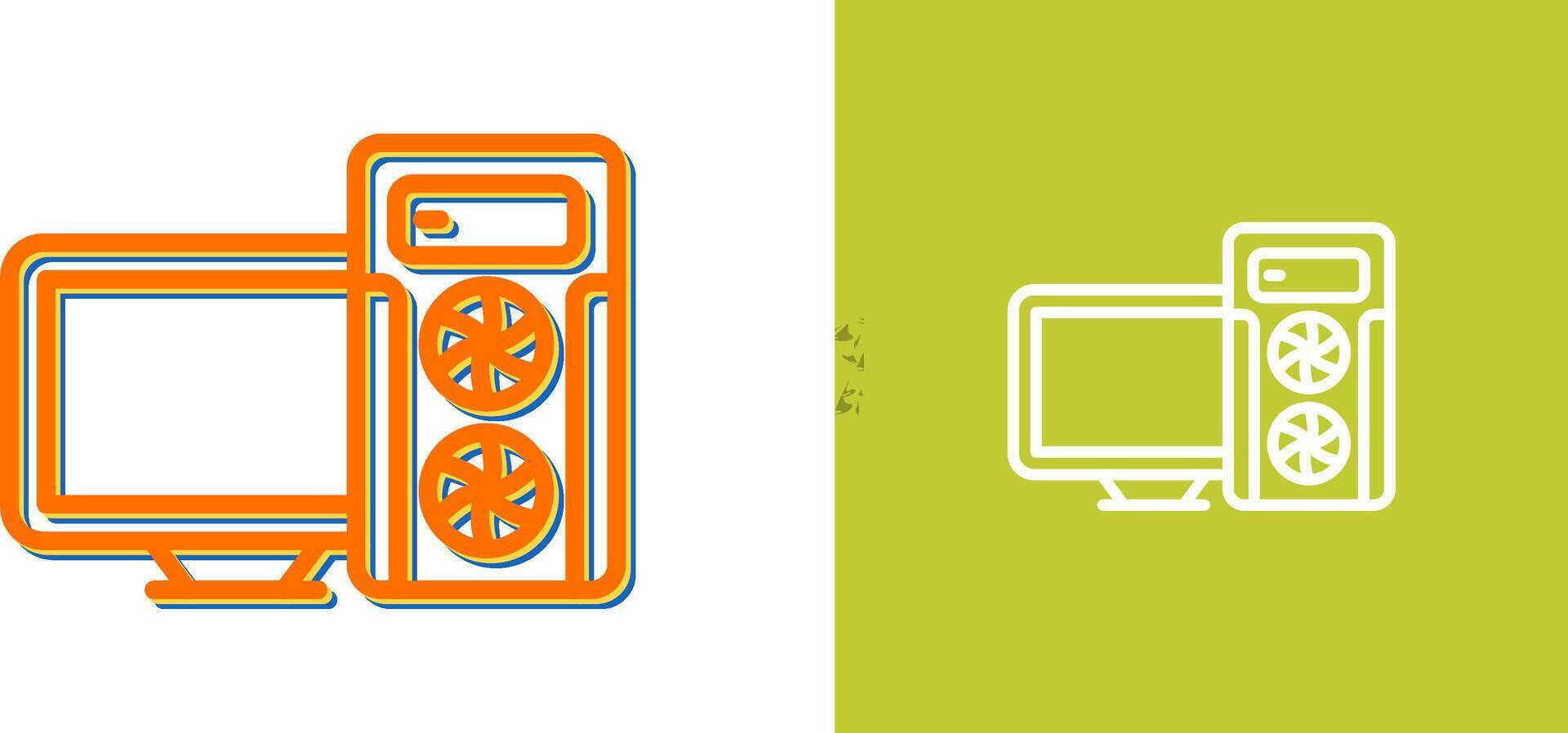 Gaming Pc Vector Icon