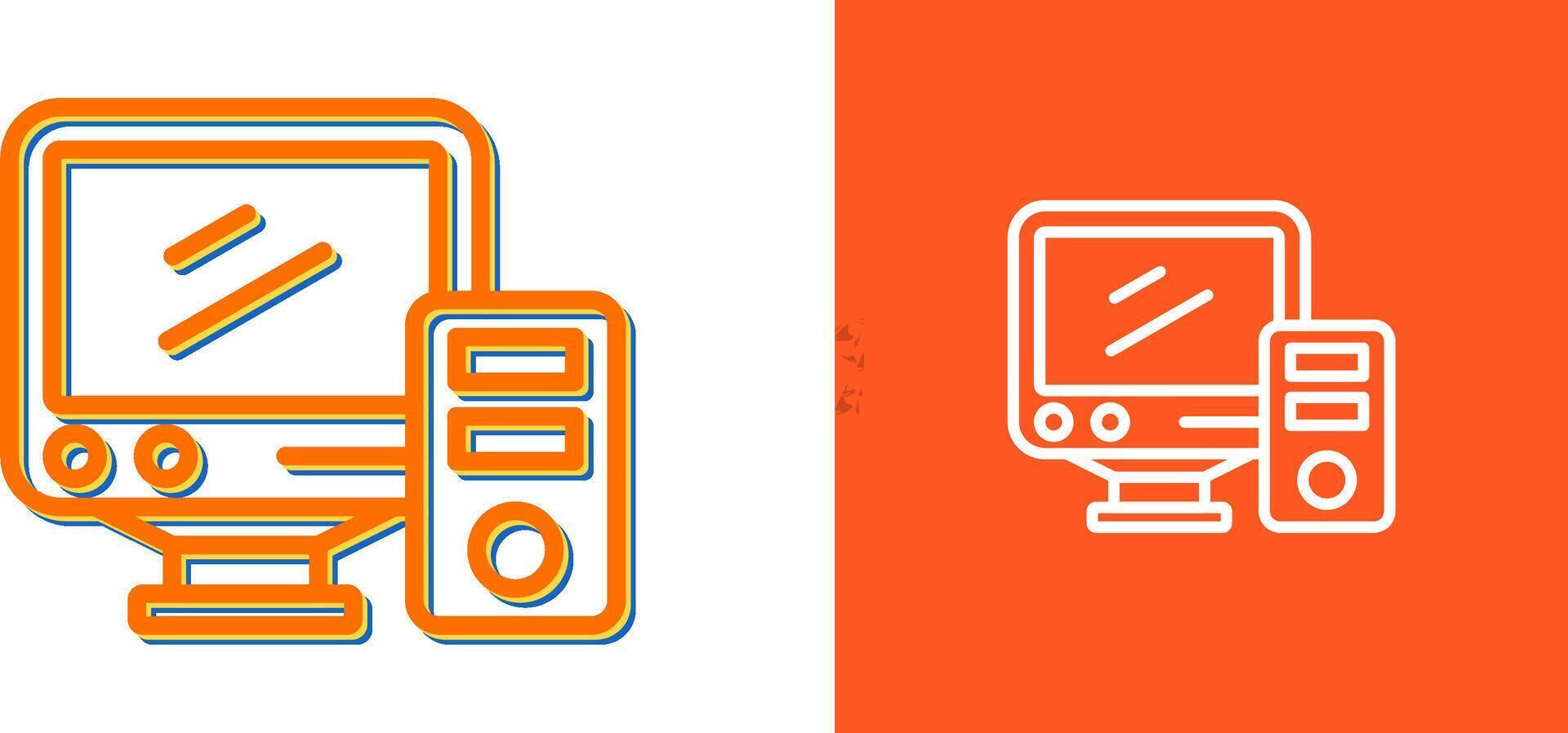 Desktop Vector Icon