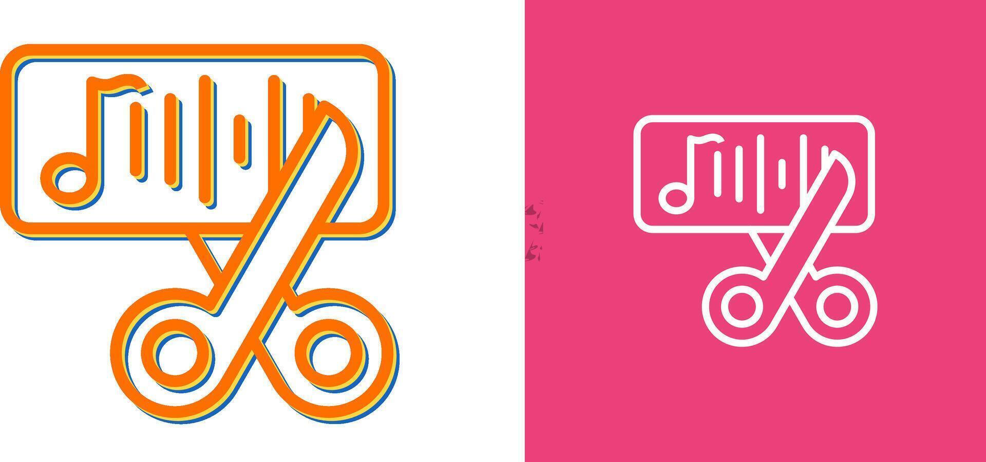 Unique Two Icons Set vector