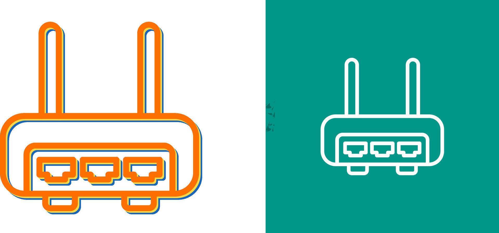 Router Vector Icon