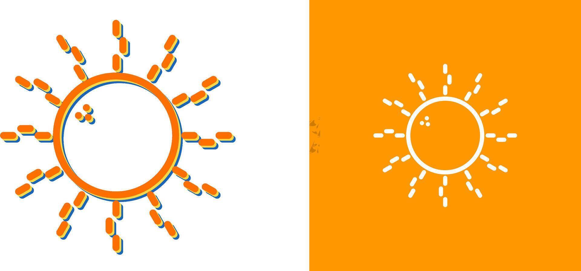 Sun Vector Icon