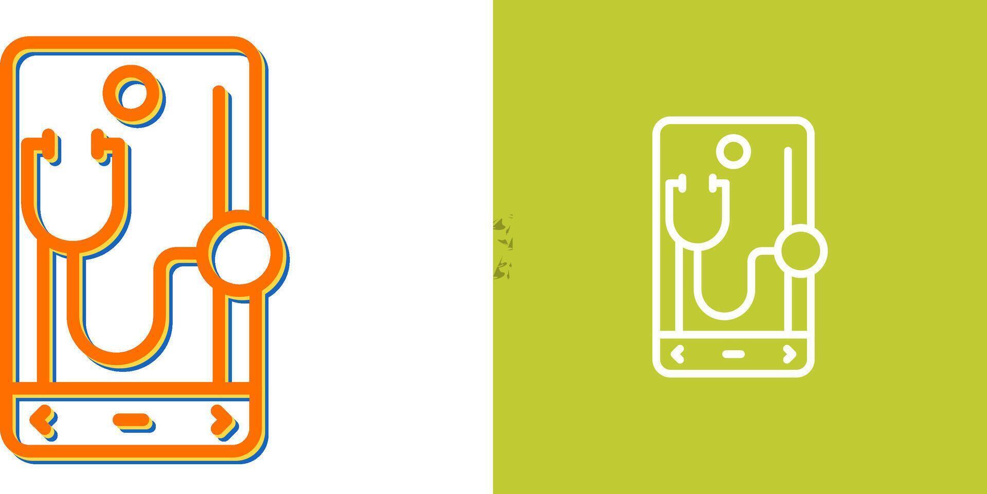 Phonendoscope Vector Icon