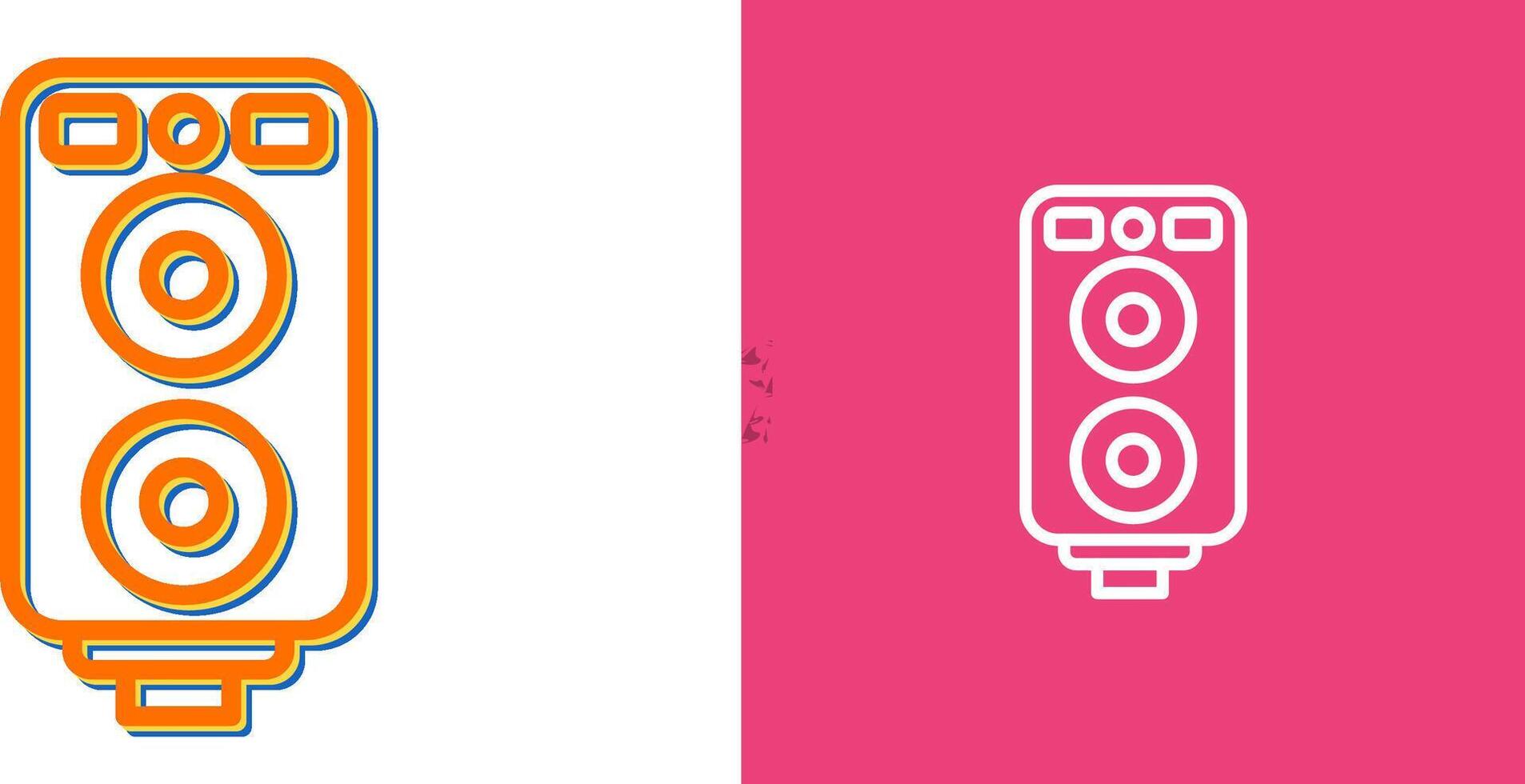 Sound System Vector Icon