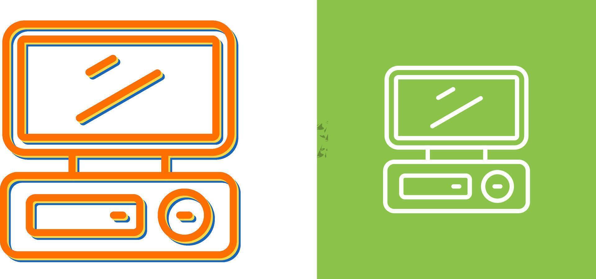 Desktop Vector Icon