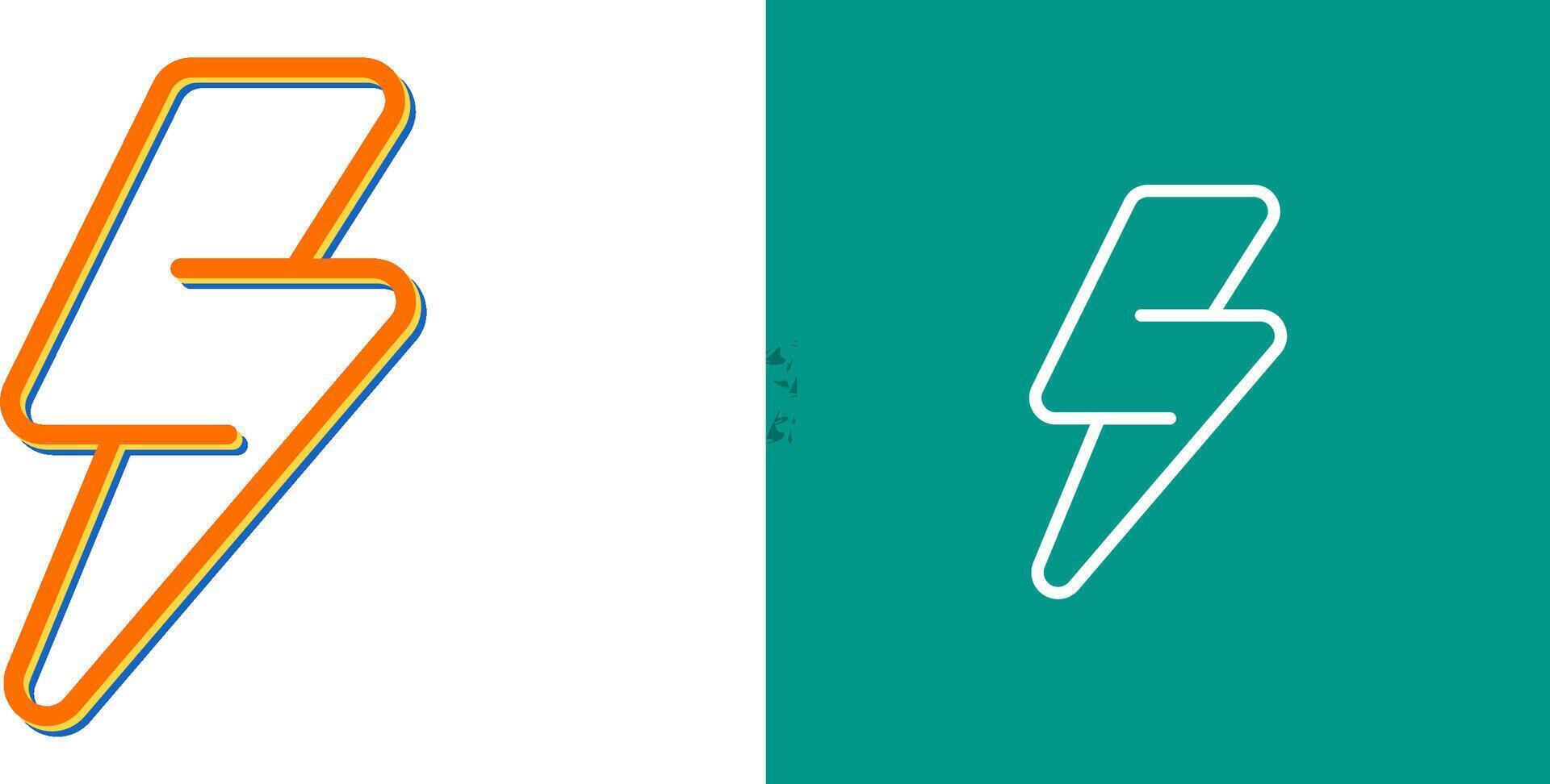 Thunder Vector Icon