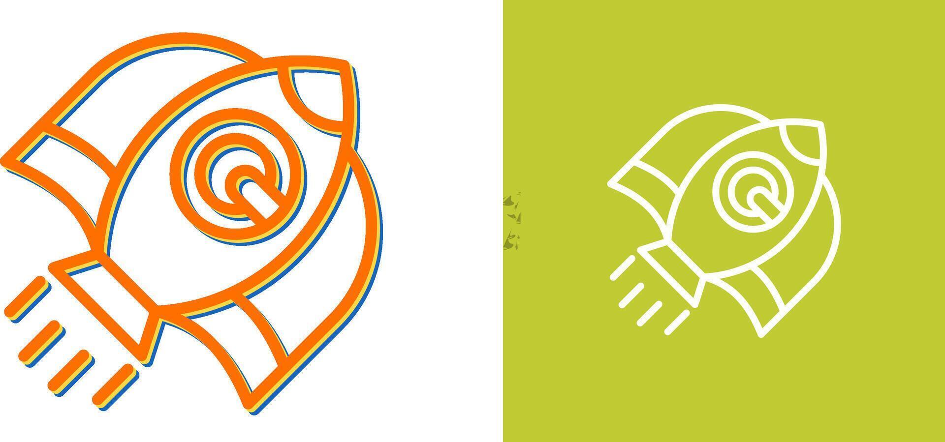 Rocket Ship Vector Icon