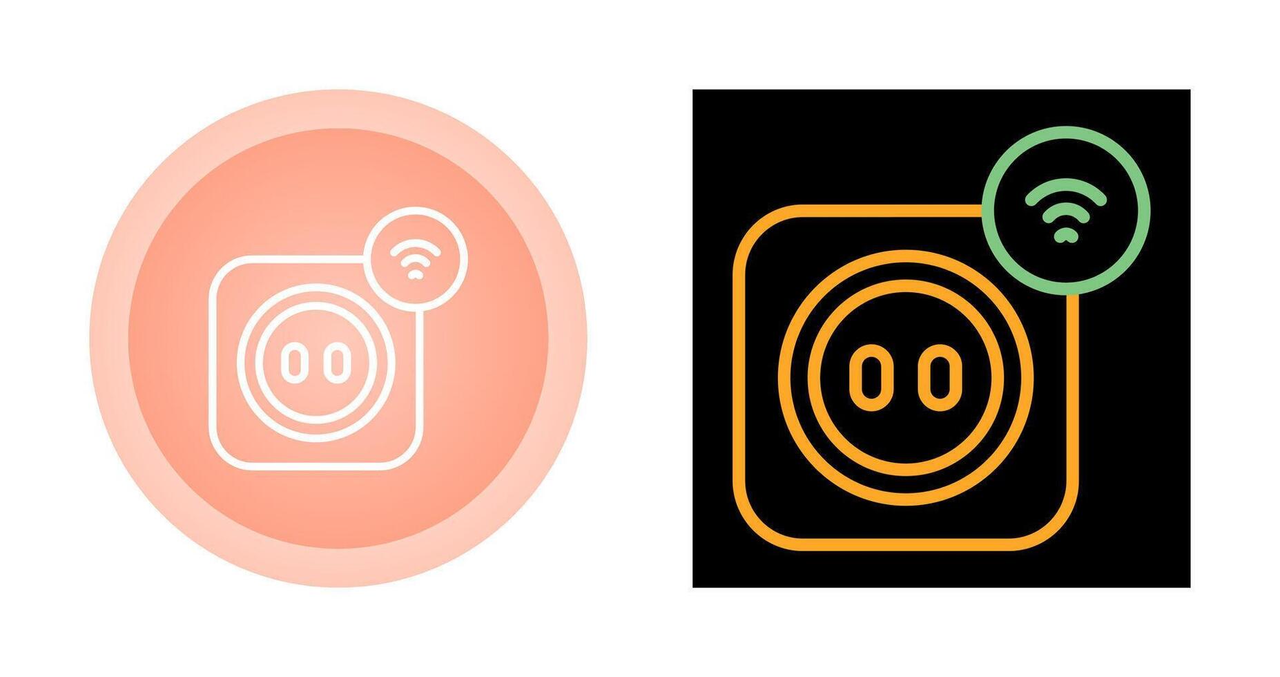 Smart Plug Vector Icon