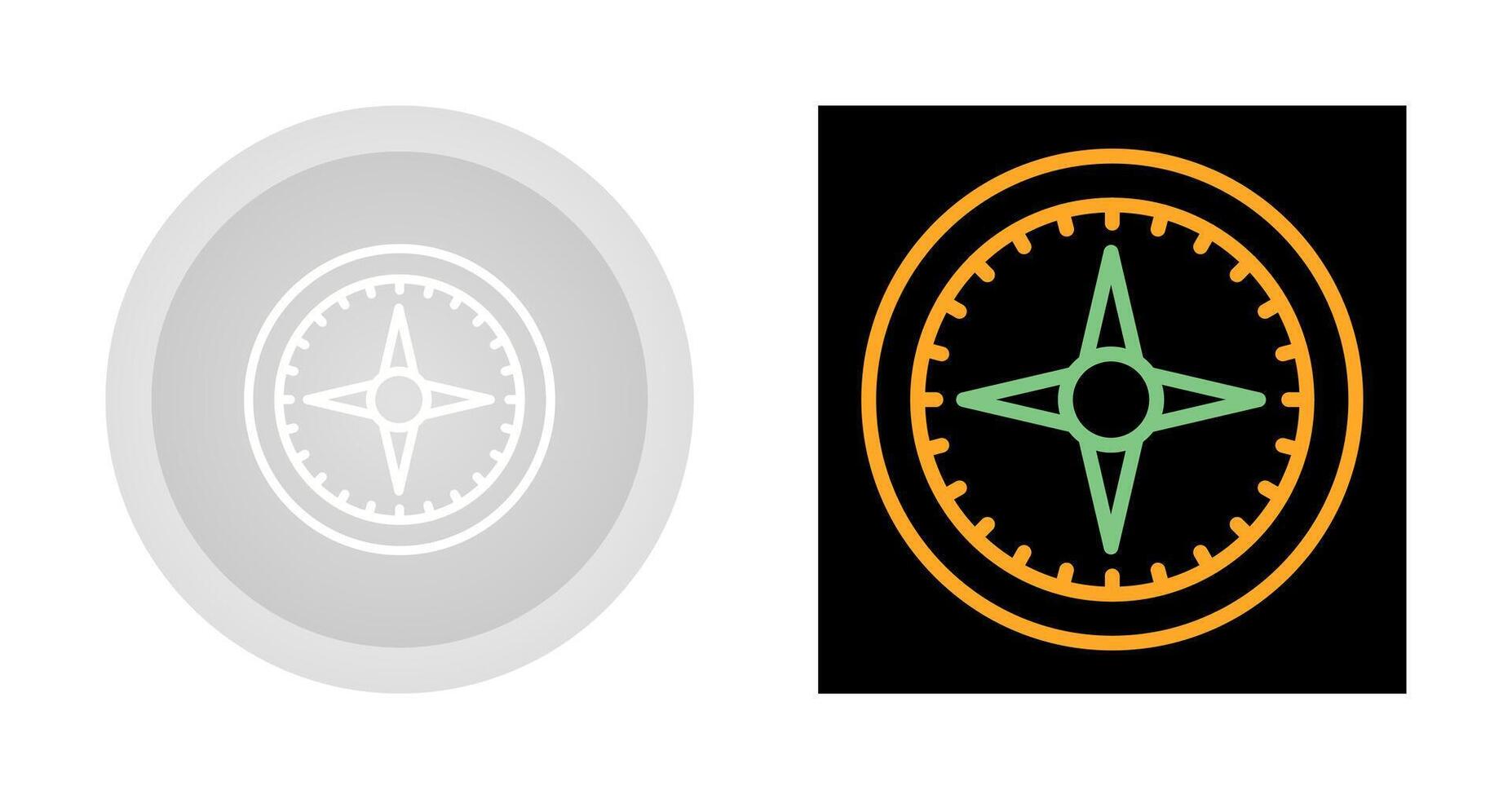 Compass Vector Icon