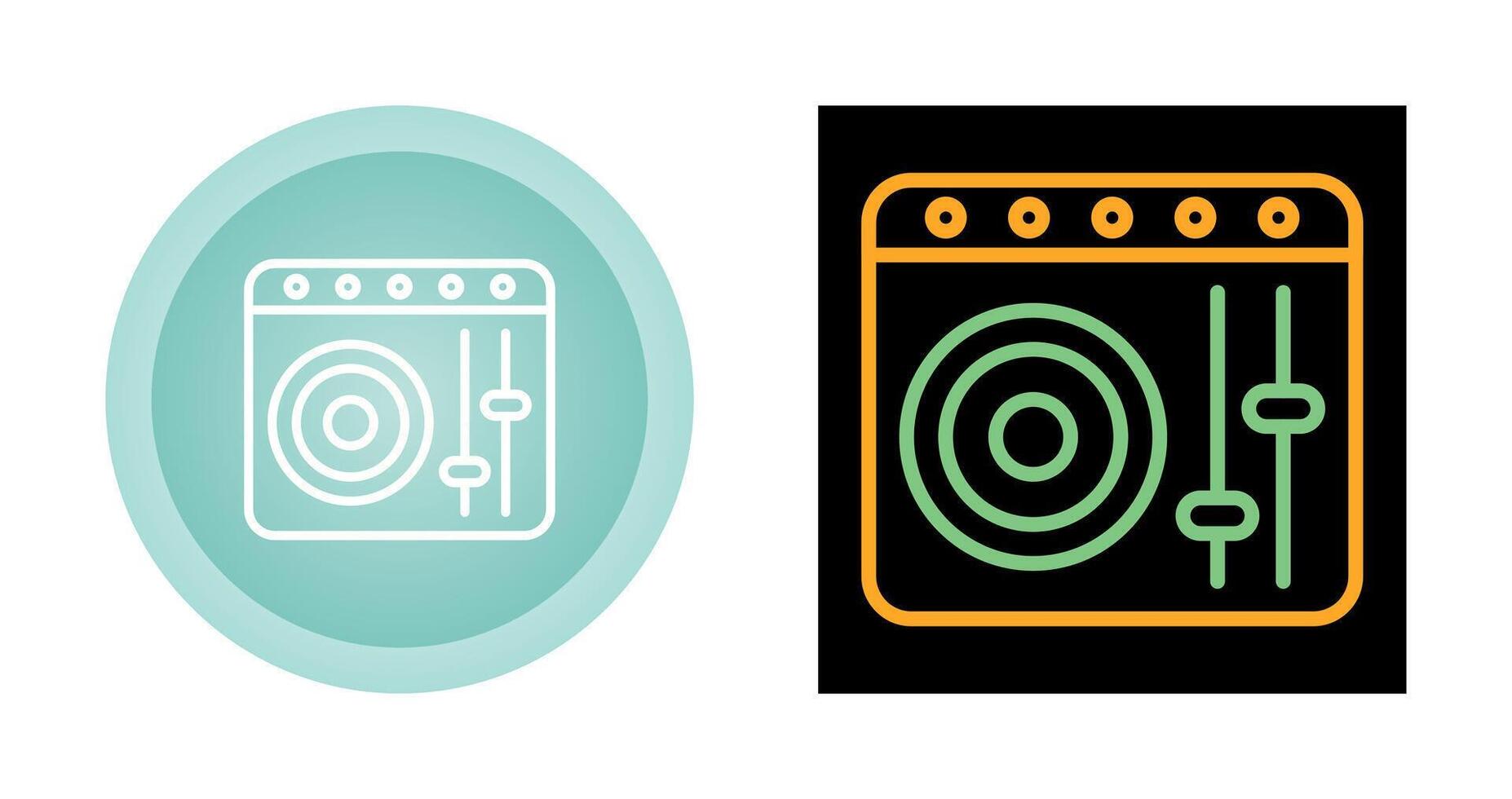 DJ Controller Vector Icon