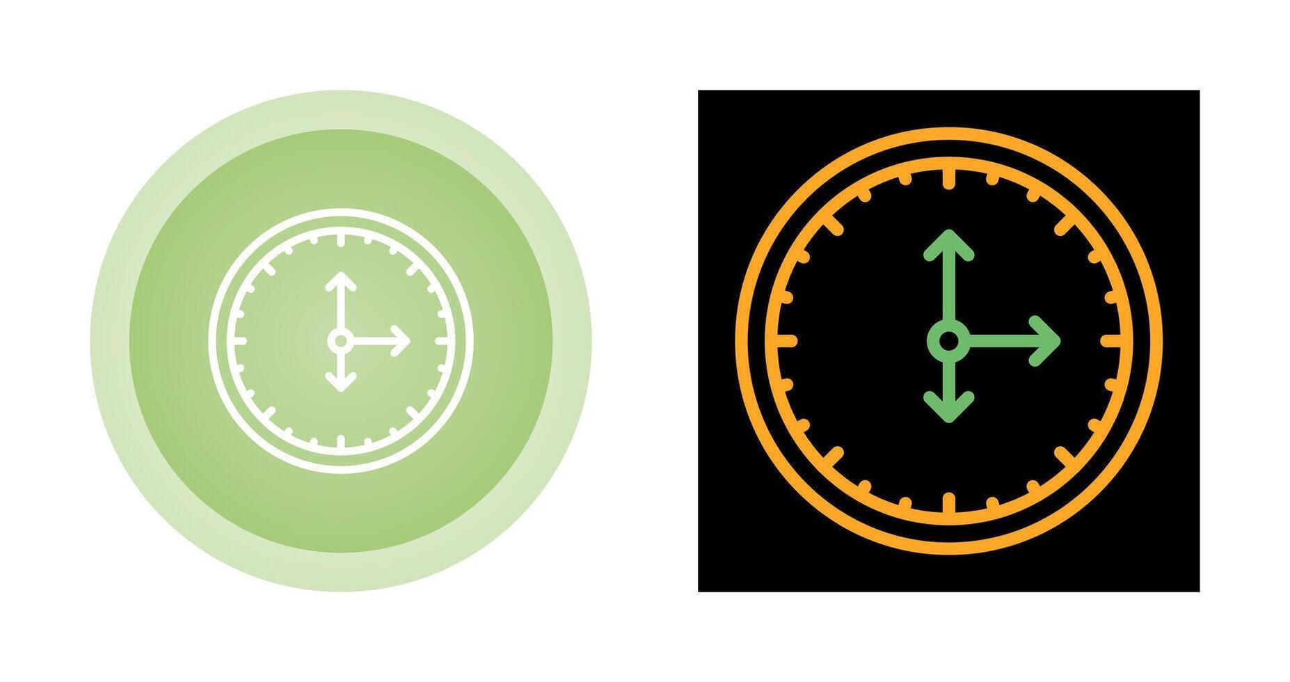 icono de vector de reloj