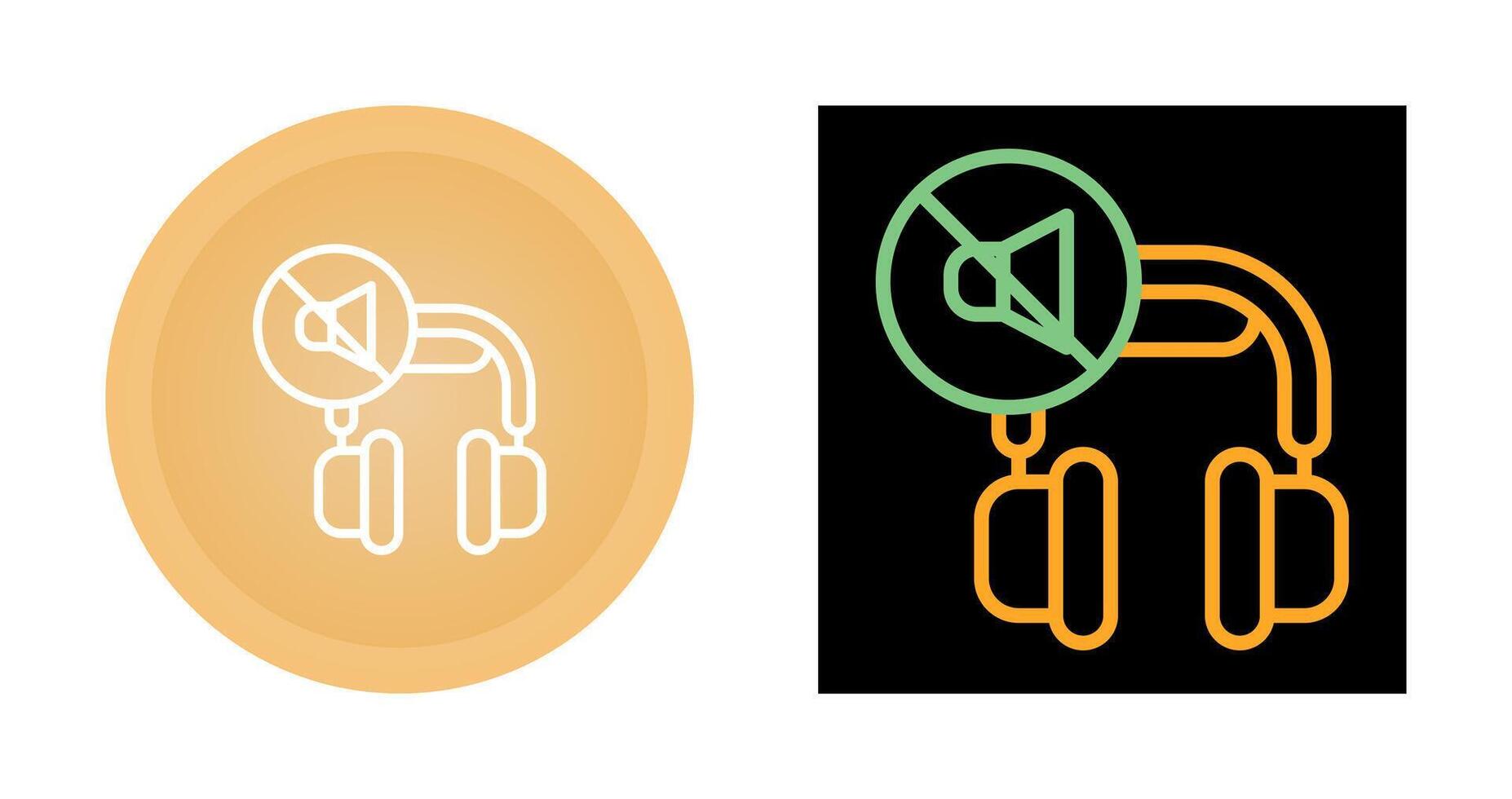 Noise-Canceling Headphones Vector Icon