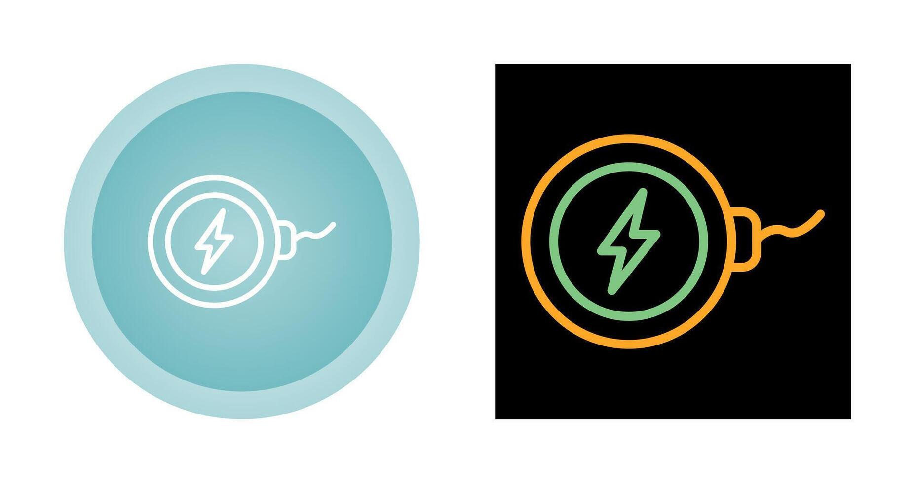 Wireless Charger Vector Icon