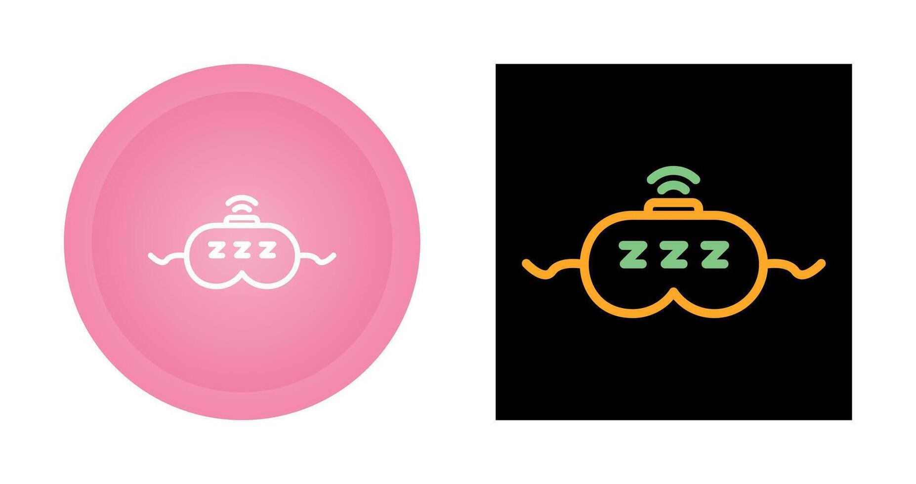 Sleep Tracker Vector Icon