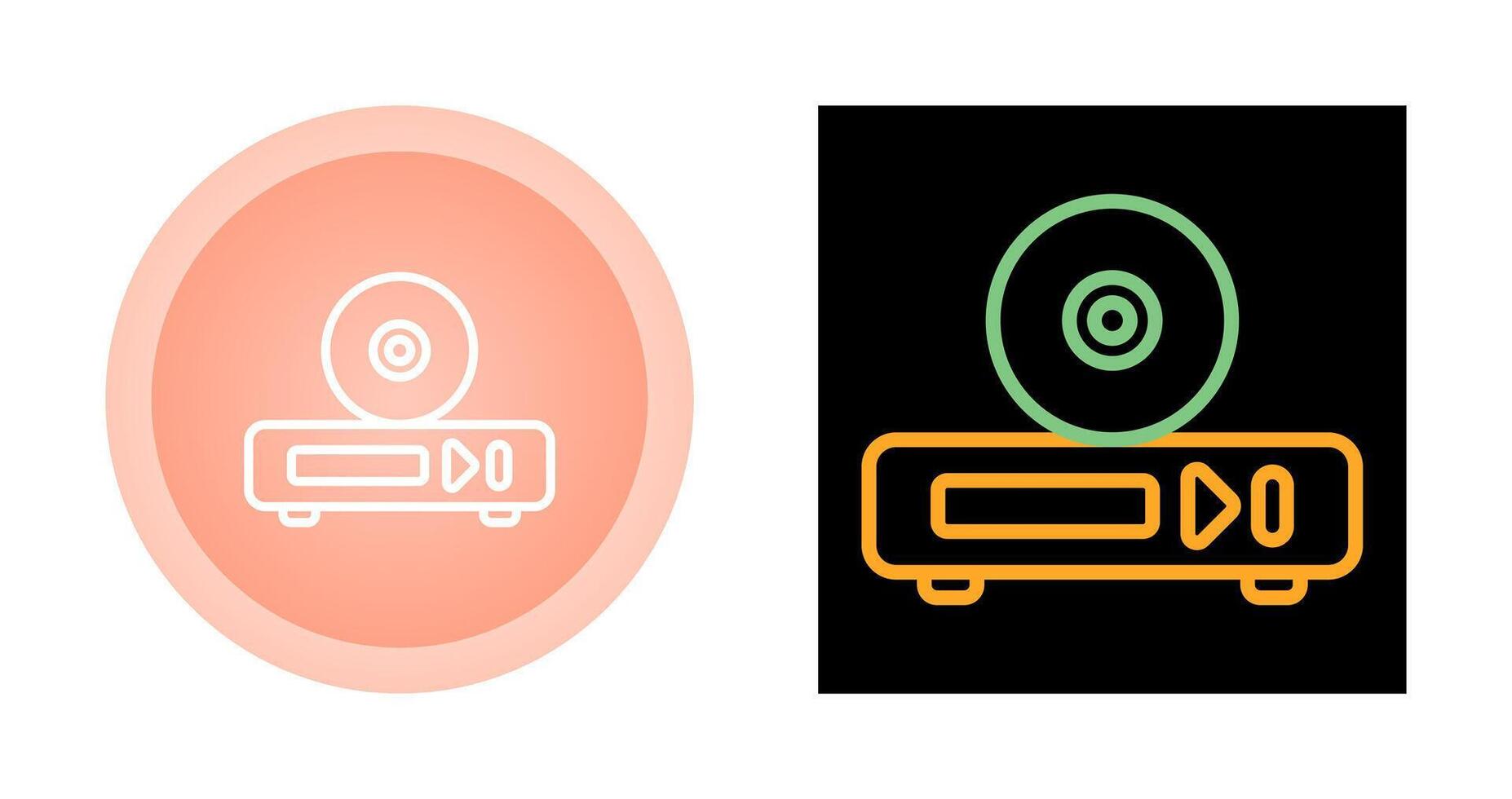 DVD Drive Vector Icon