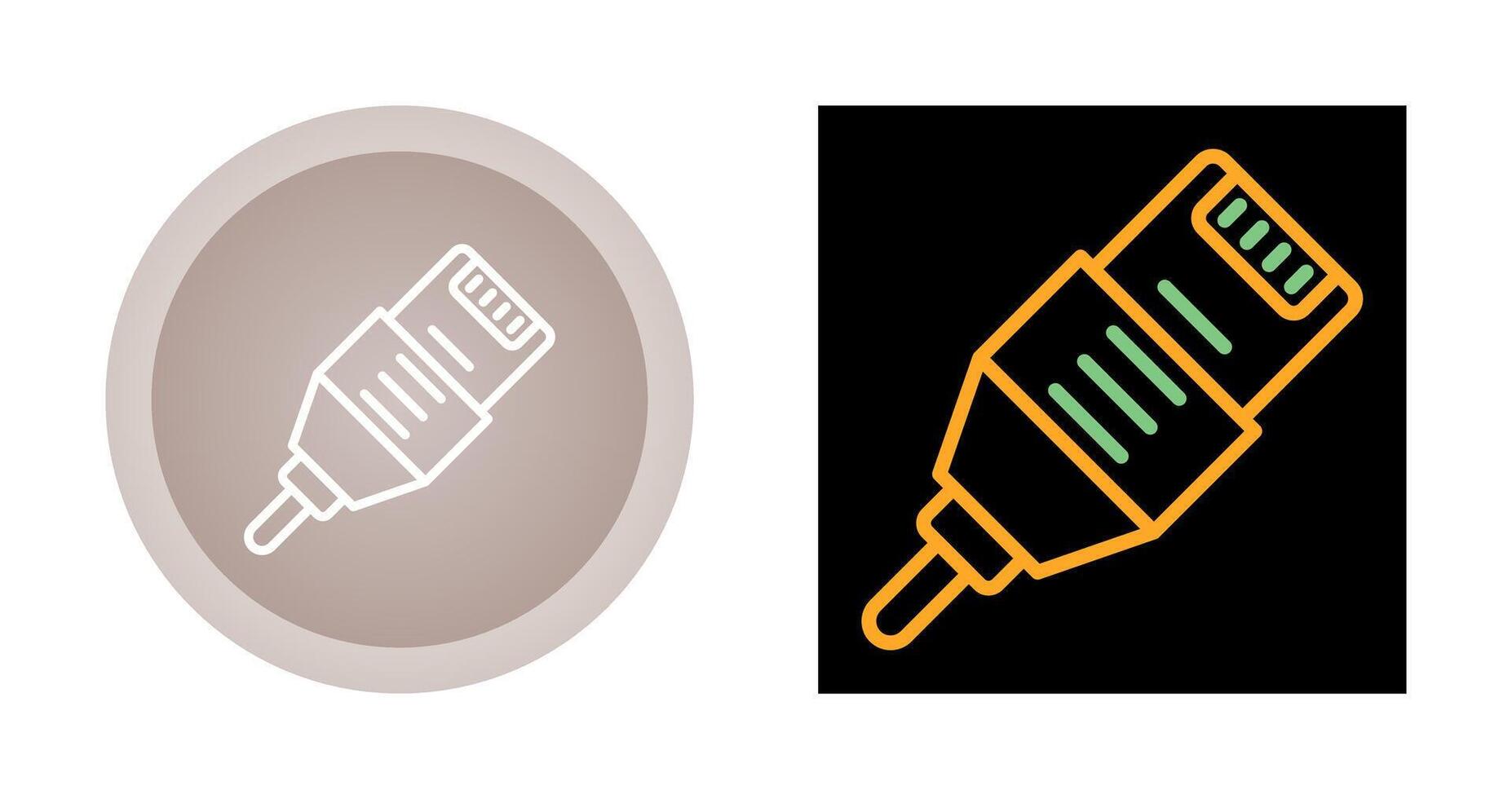 Ethernet Cable Vector Icon