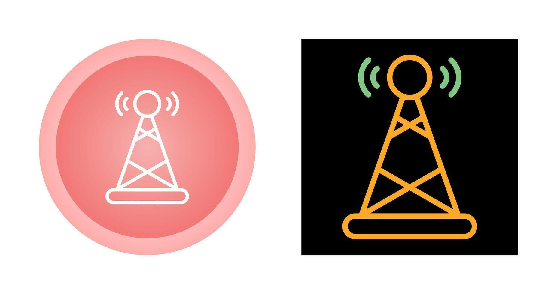 Signal Tower Vector Icon