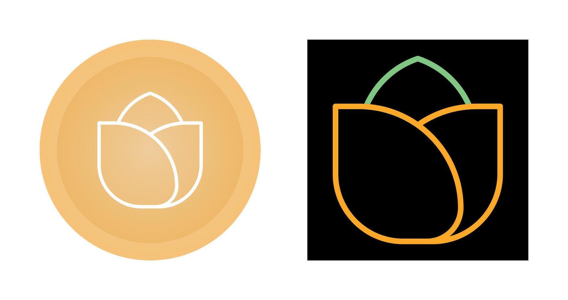 Rose petals Vector Icon