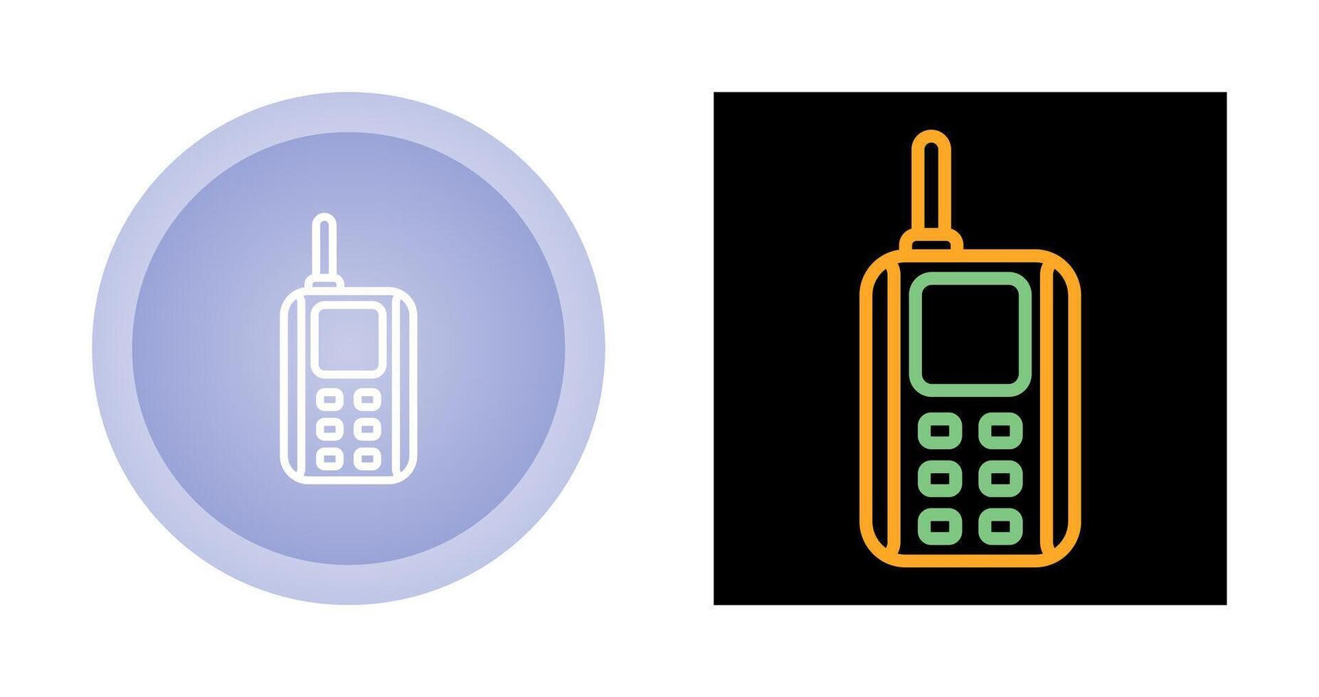 Walkie Talkie Vector Icon