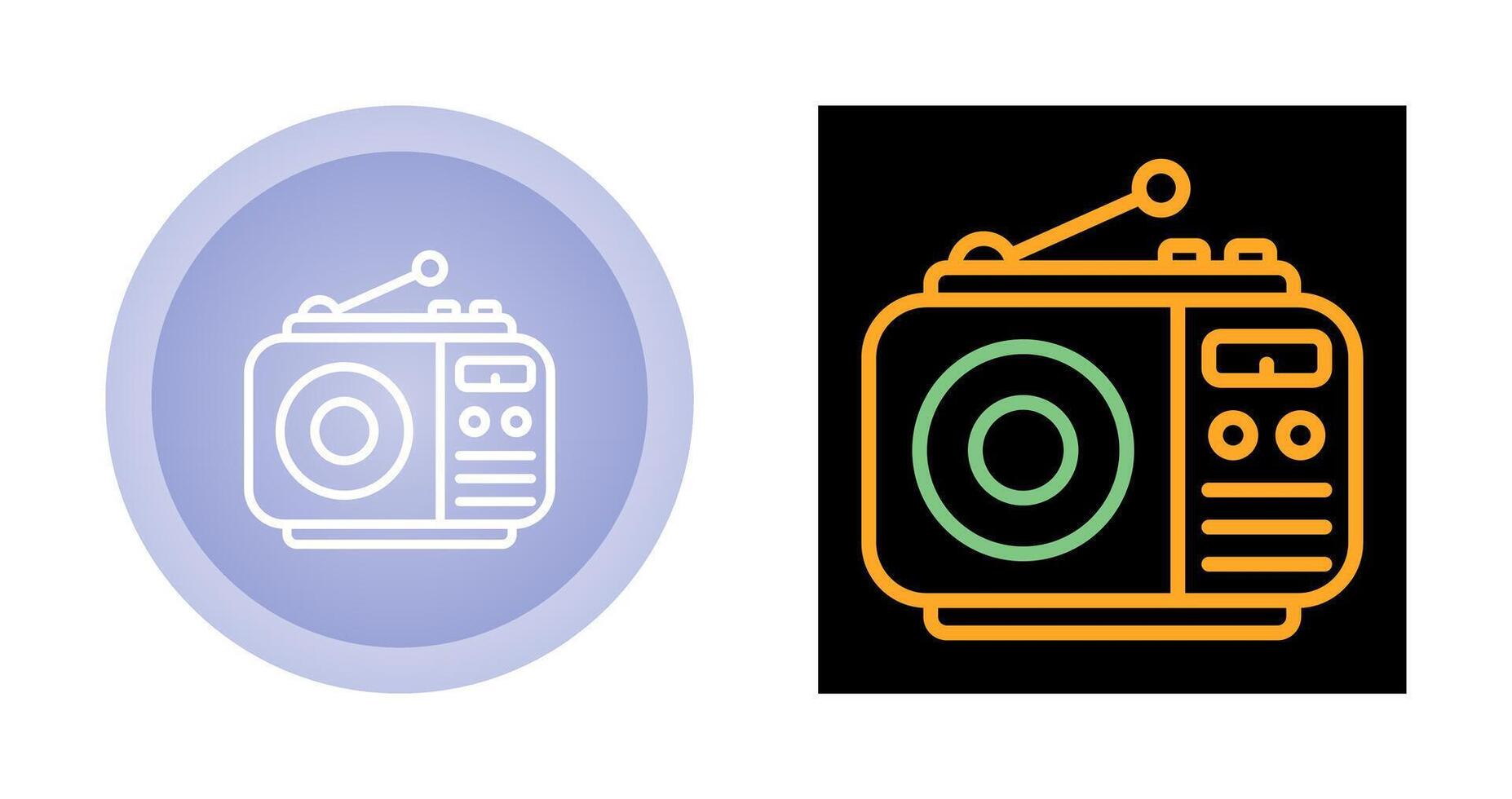 Radio Vector Icon