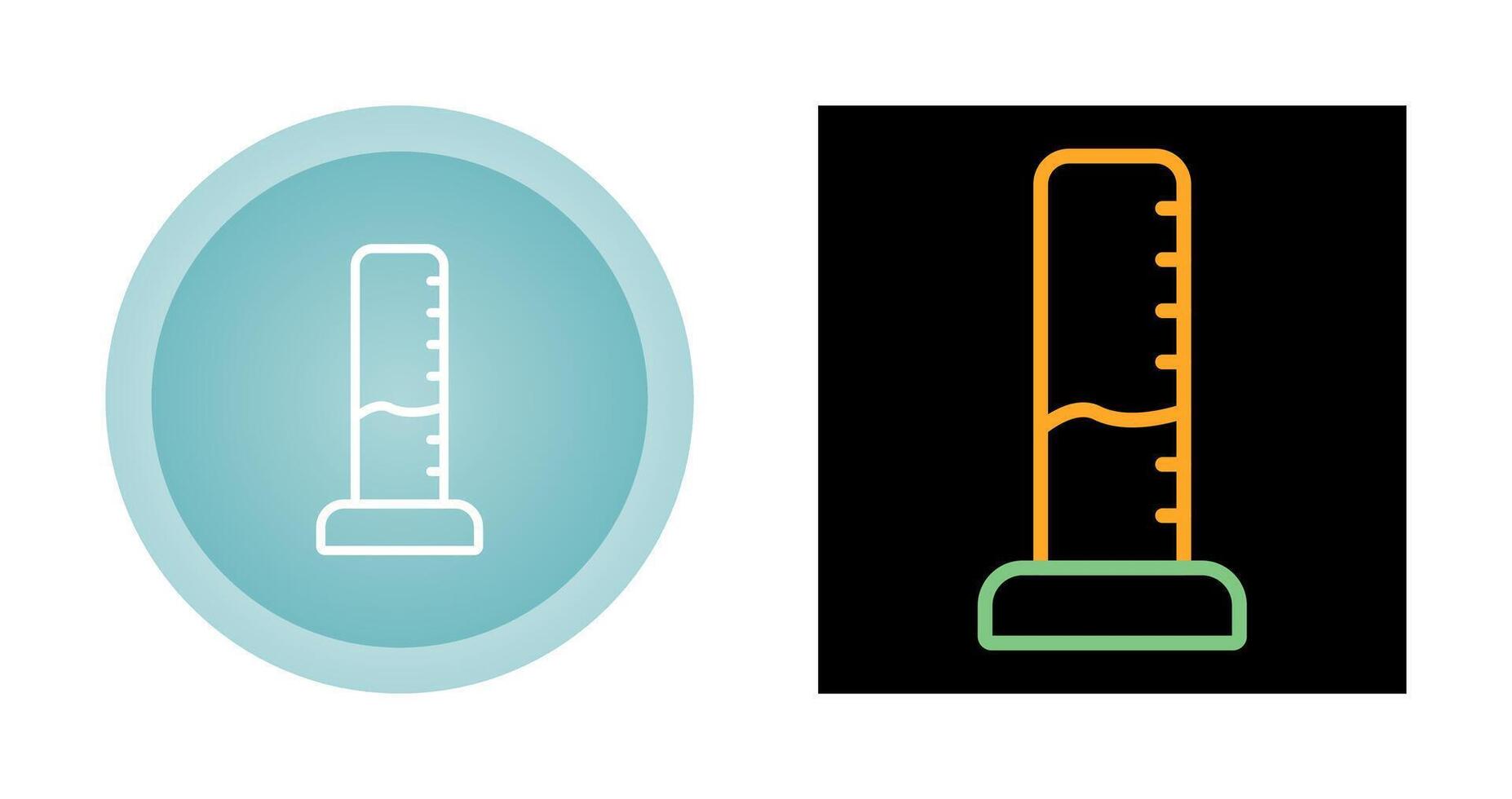 Graduated Cylinder Vector Icon