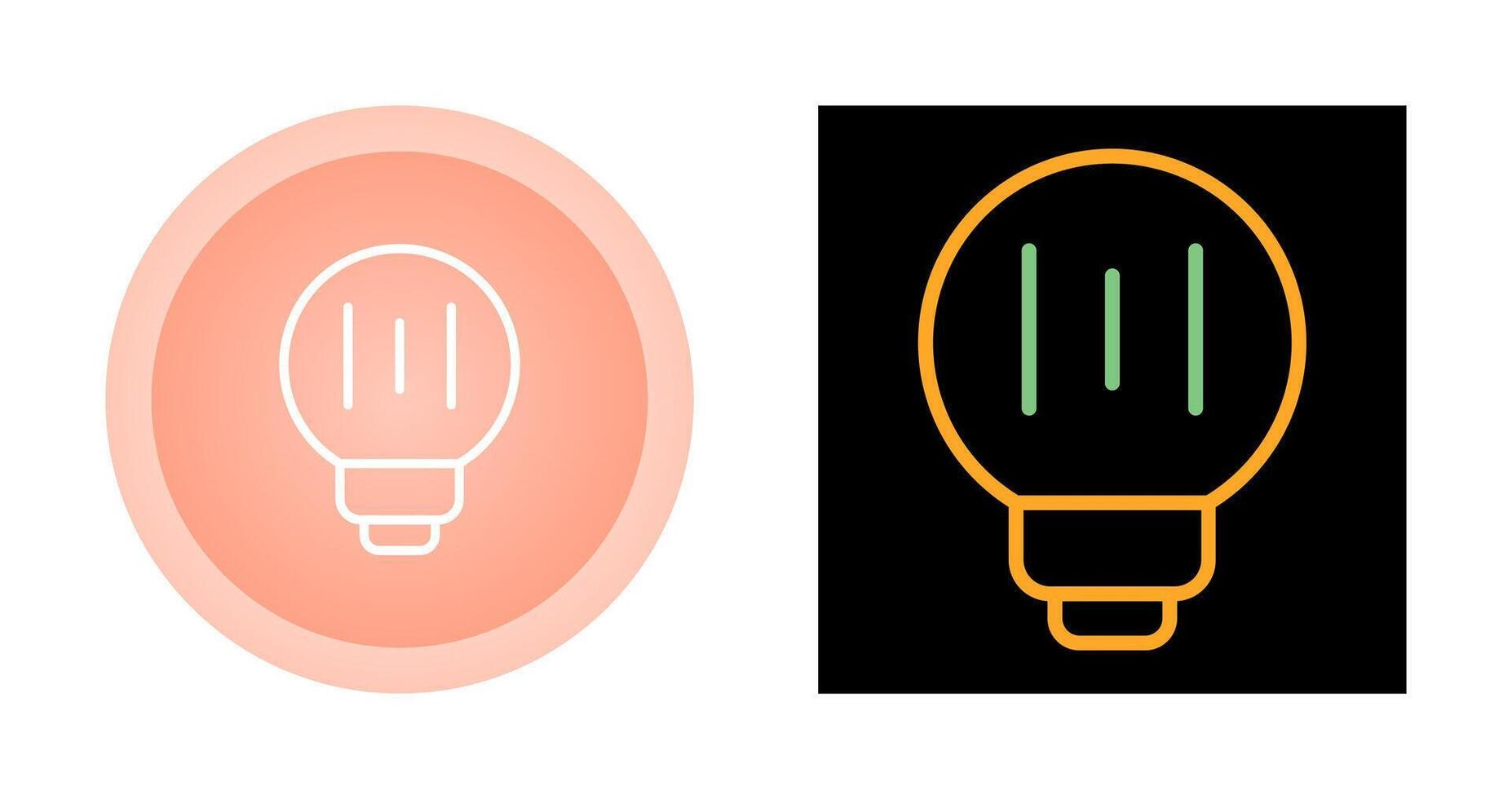 Led Bulb Vector Icon