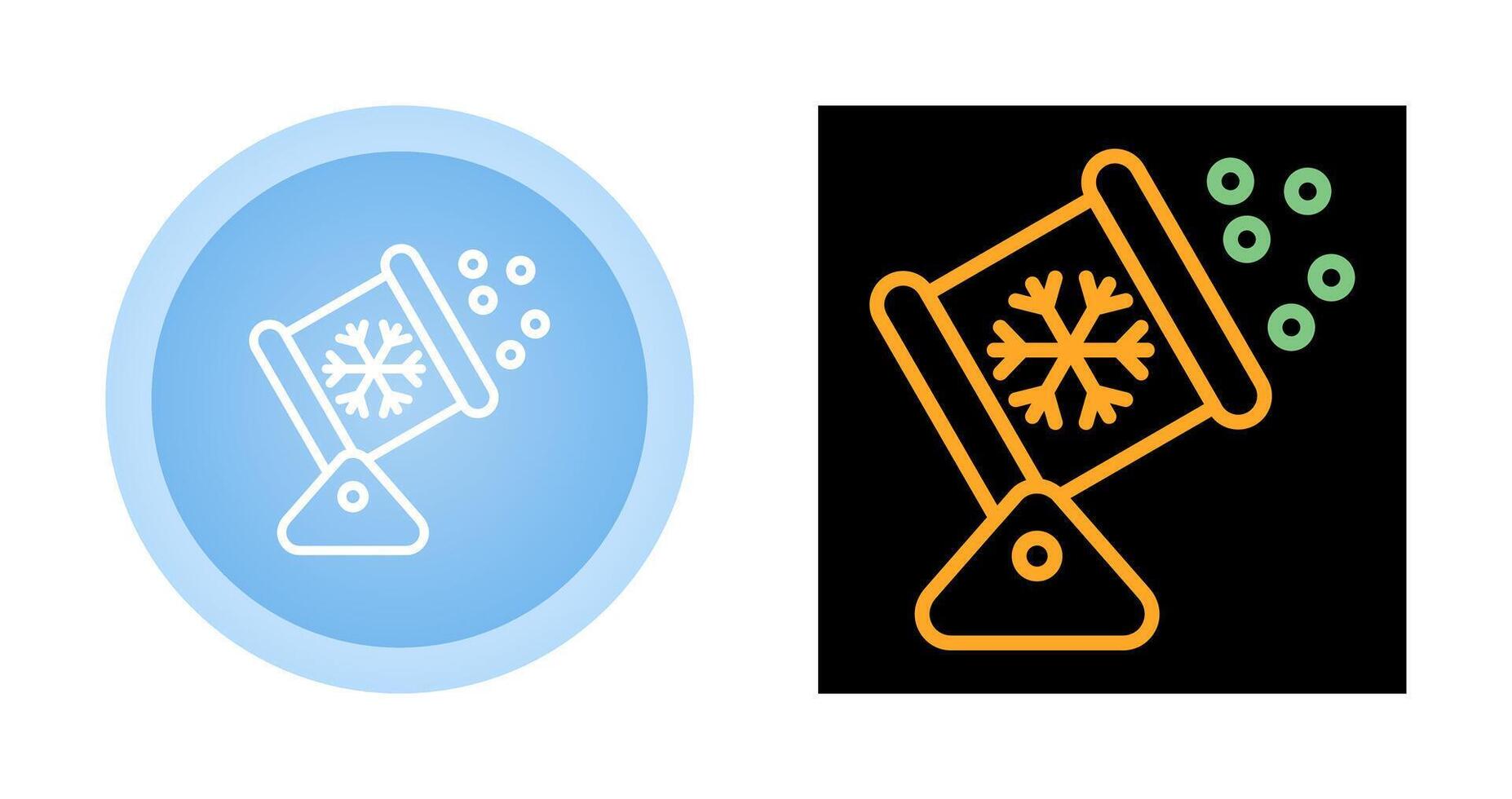 Snow Machine Vector Icon