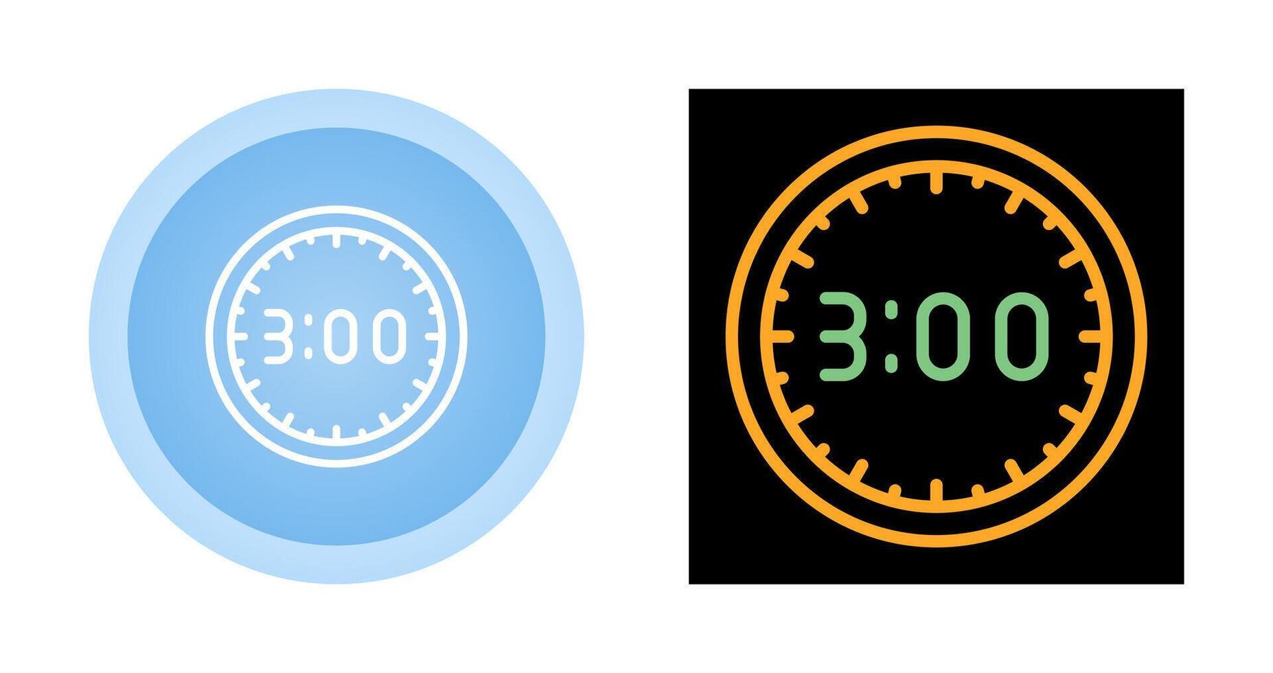 Clock Vector Icon